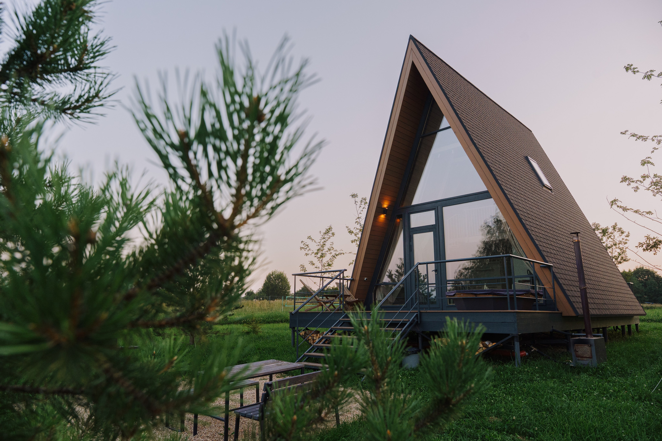 Глемпинг Трофимов берег Москва