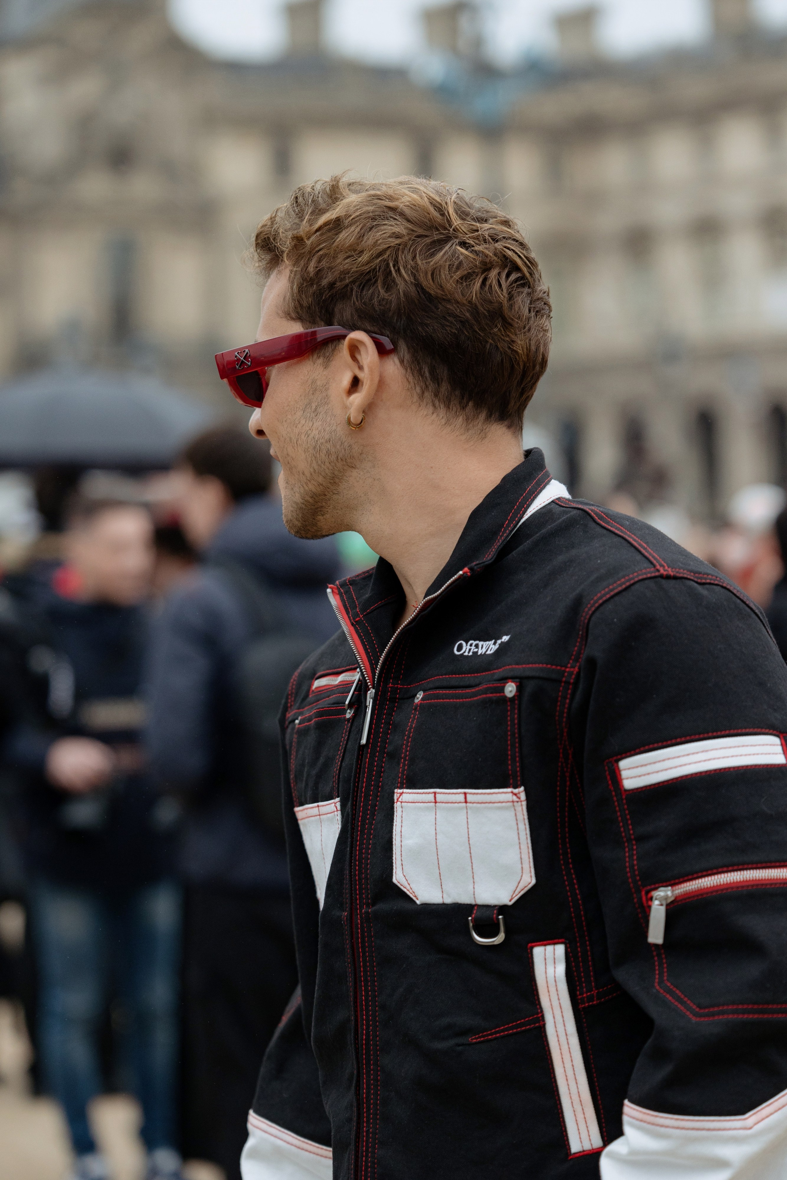 OFF WHITE PFW WOMENSWEAR FALL-WINTER 24/25. Photographer in Milan Ivan Goncharov