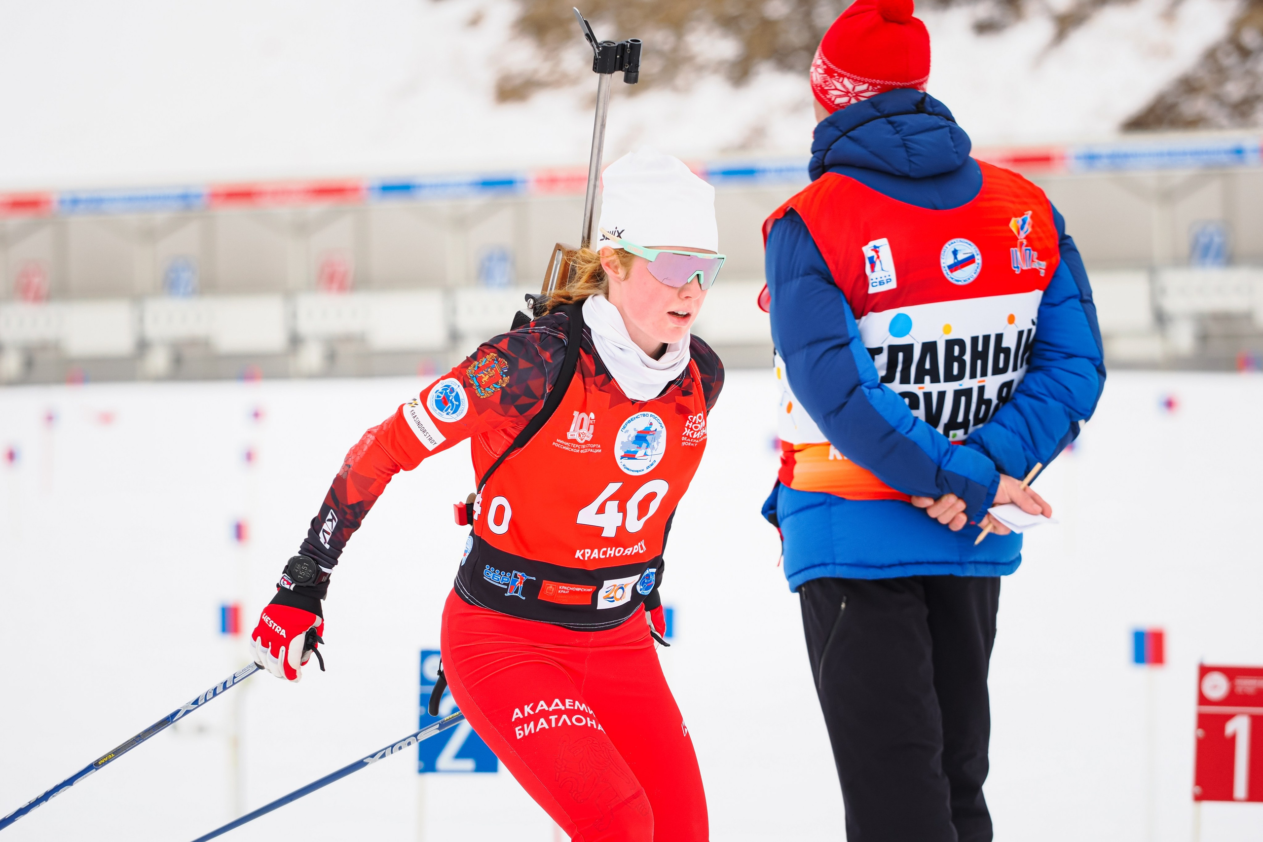Биатлон / Первенство России. Репортажный фотограф Алексей Козьмин