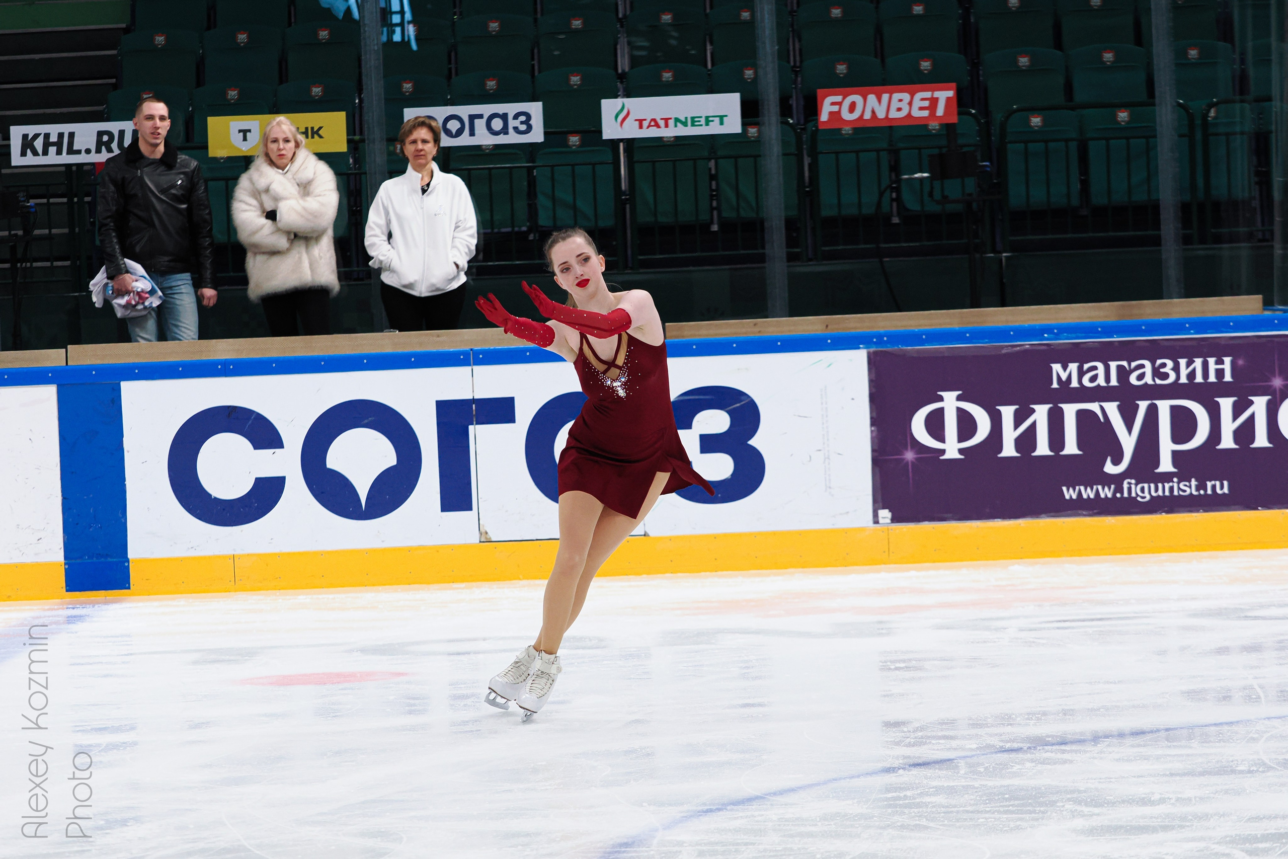 Фигурное катание (Татнефть Арена, г. Казань). Репортажный фотограф Алексей Козьмин