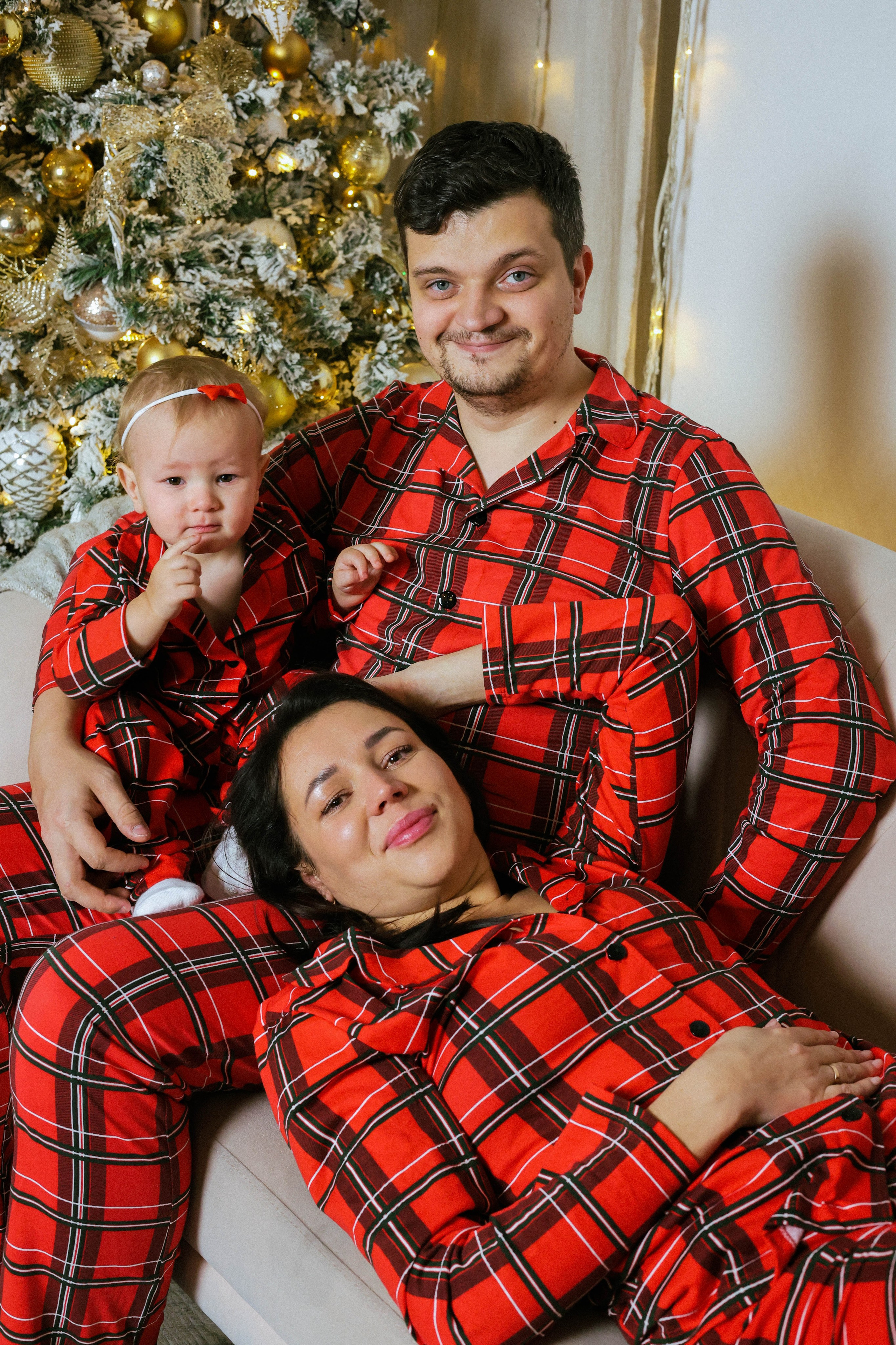 Новогодняя история «Наталья и ее семья». Фотограф в Москве Анастасия Калинина