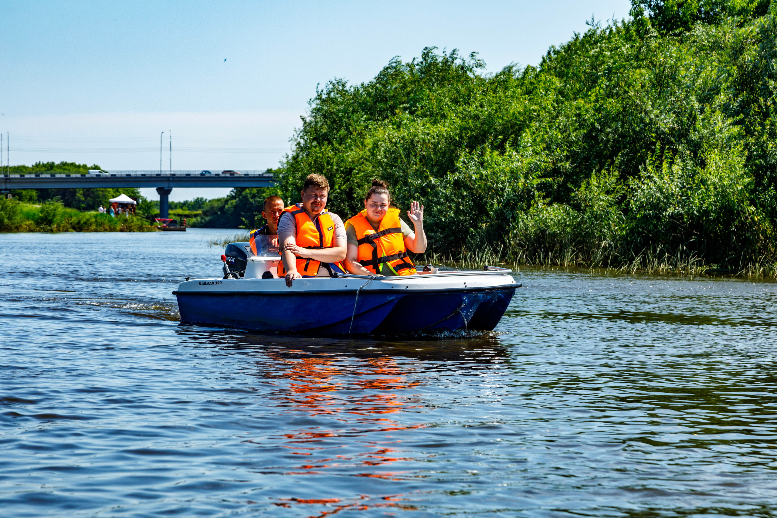 Прогулки по реке. Фотограф Андрей Гузеев