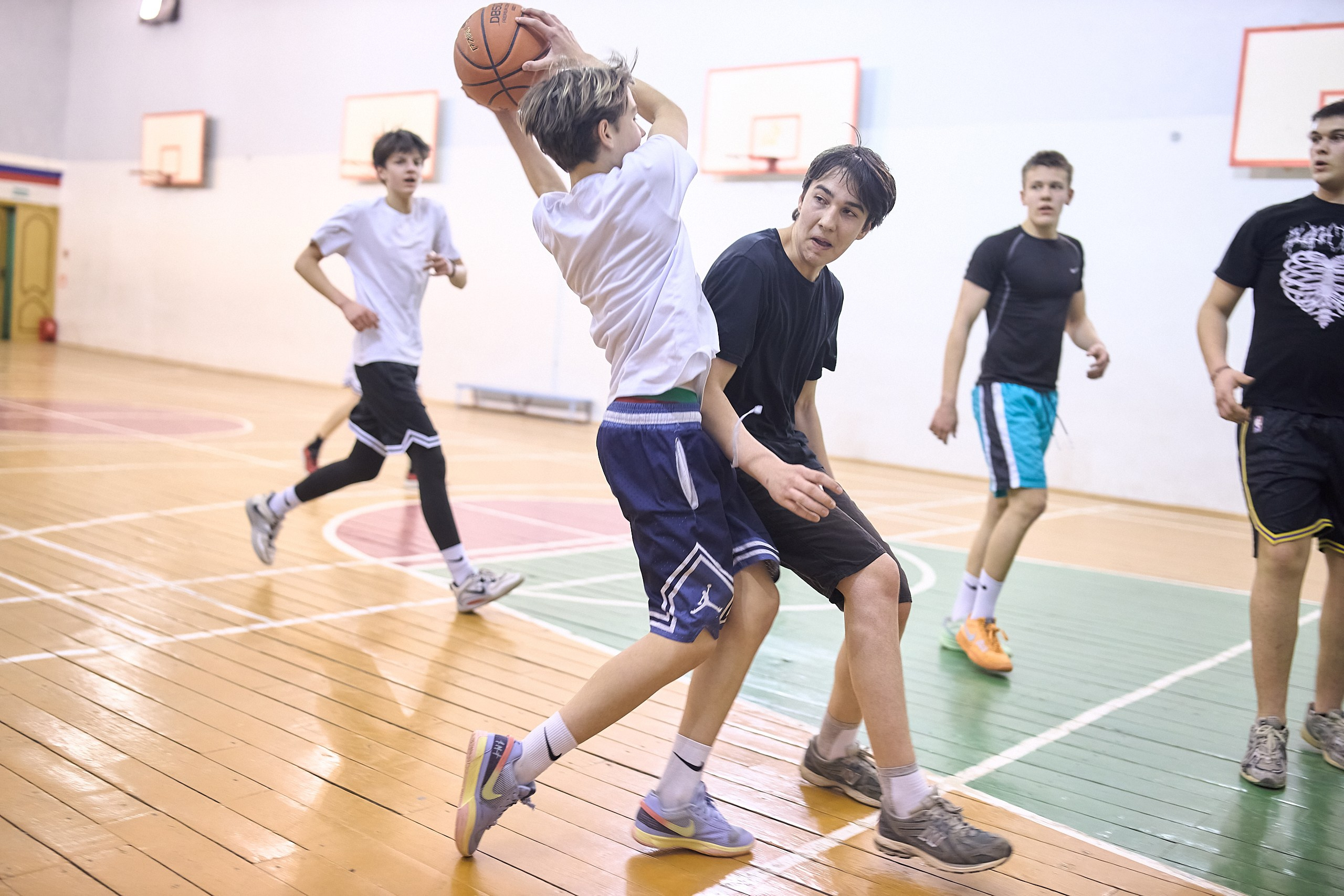 Тренировка по Баскетболу, Калуга. Фотограф Игорь Михайлов