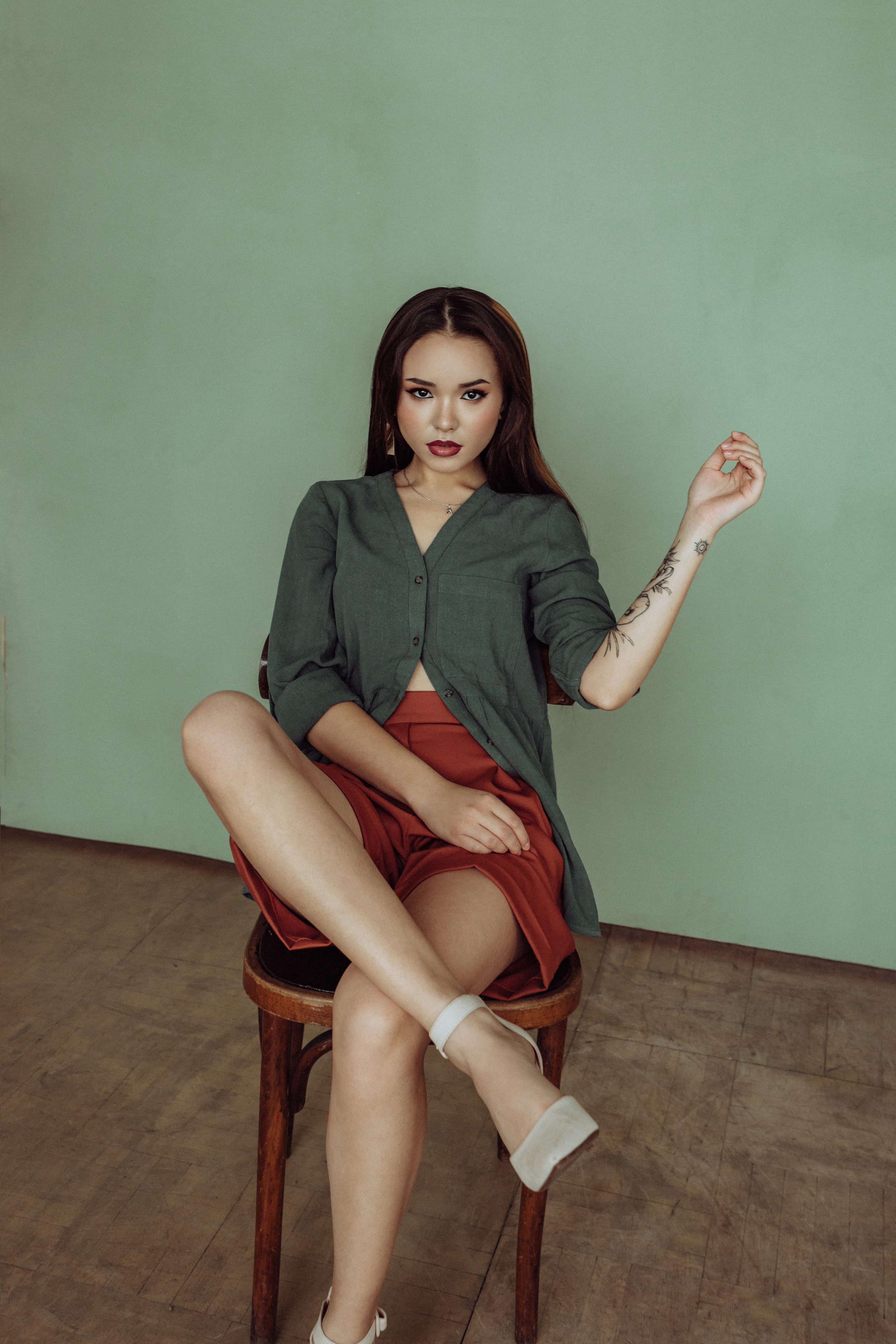 Студийная фотосъёмка. Фотограф в Орле Еленина Галина. Женский и детский портрет