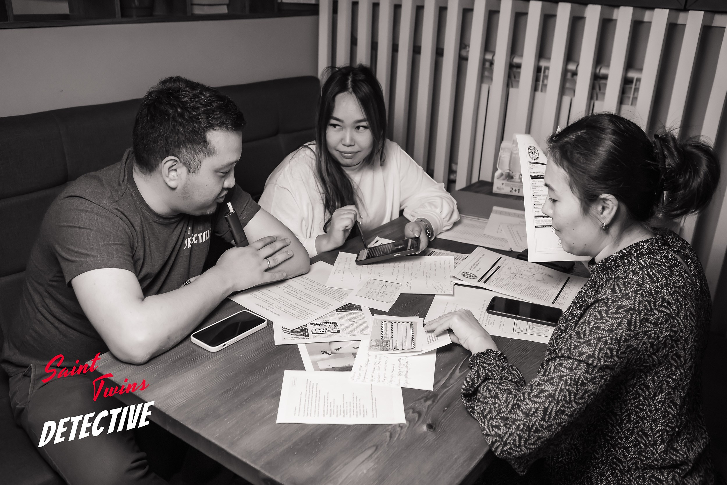 Saint Twins Detective. Кипятком Павлодар