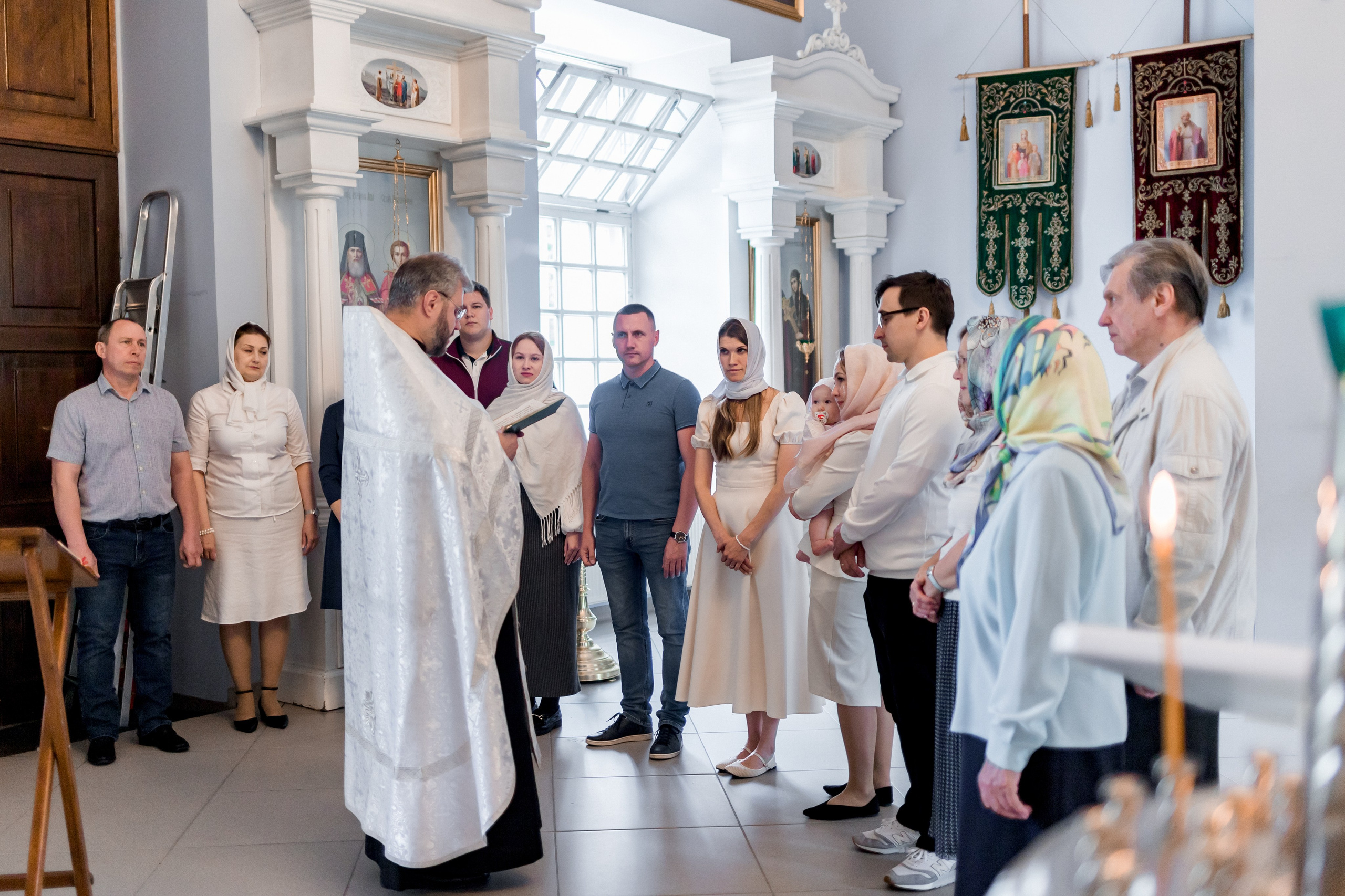 КРЕЩЕНИЕ КСЕНИИ. Семейный Фотограф в Санкт-Петербурге Пушкин Анастасия Дьяконенкова