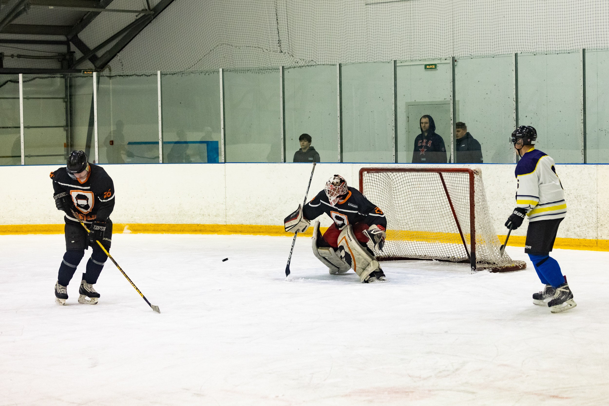 ХК Бульдозер — ХК Добрыня. Фотограф Александр Заломаев