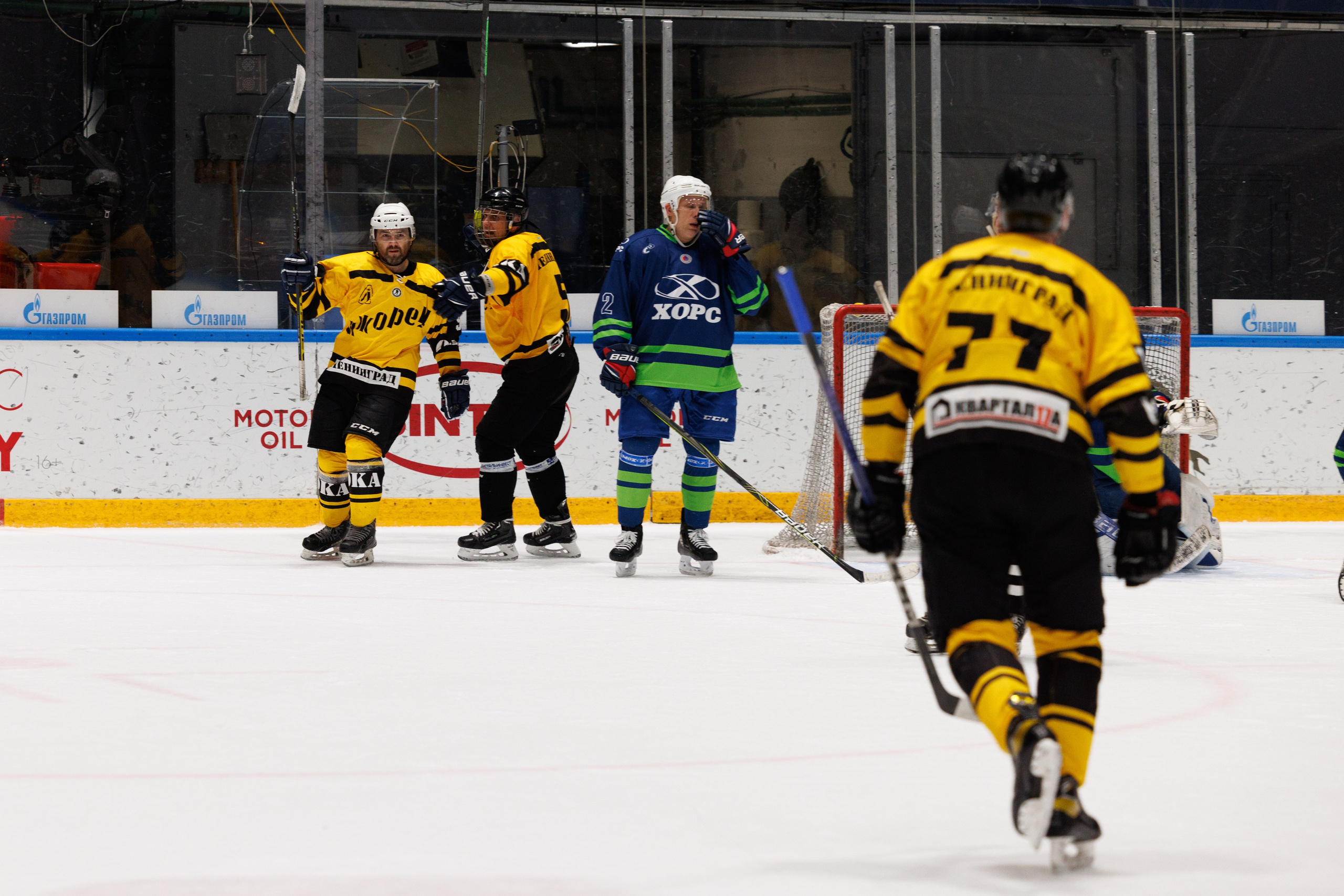 НХЛ (40+) Ижорец — Хорс 3-3. Фотограф Александр Заломаев