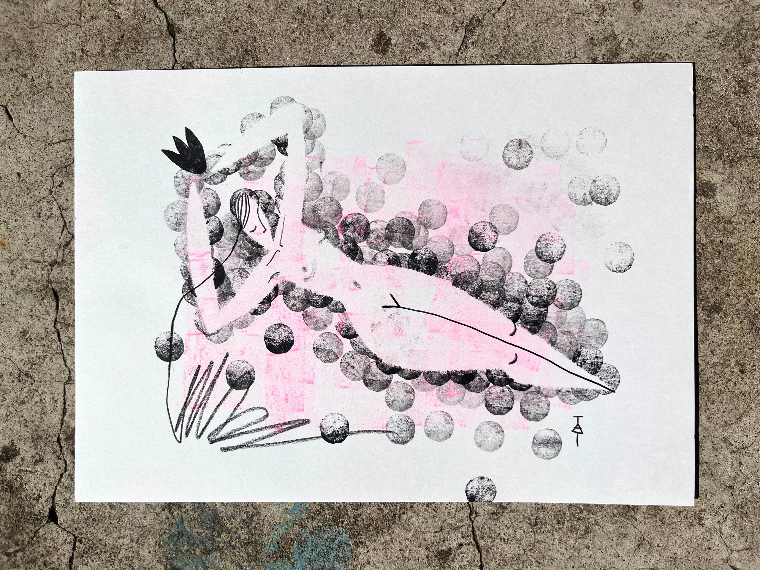 Девочки / серия. Художник, иллюстратор Таня Боброва