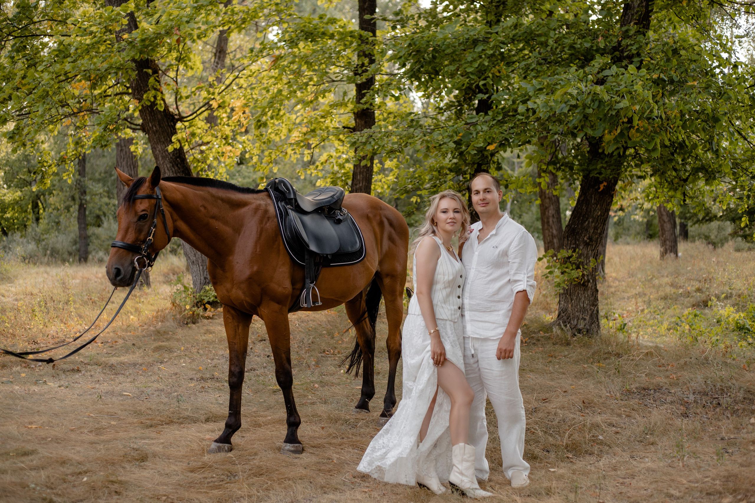 Летняя фотопрогулка с лошадкой 🌿. Семейный фотограф в Саратове Элоиза Ляпина