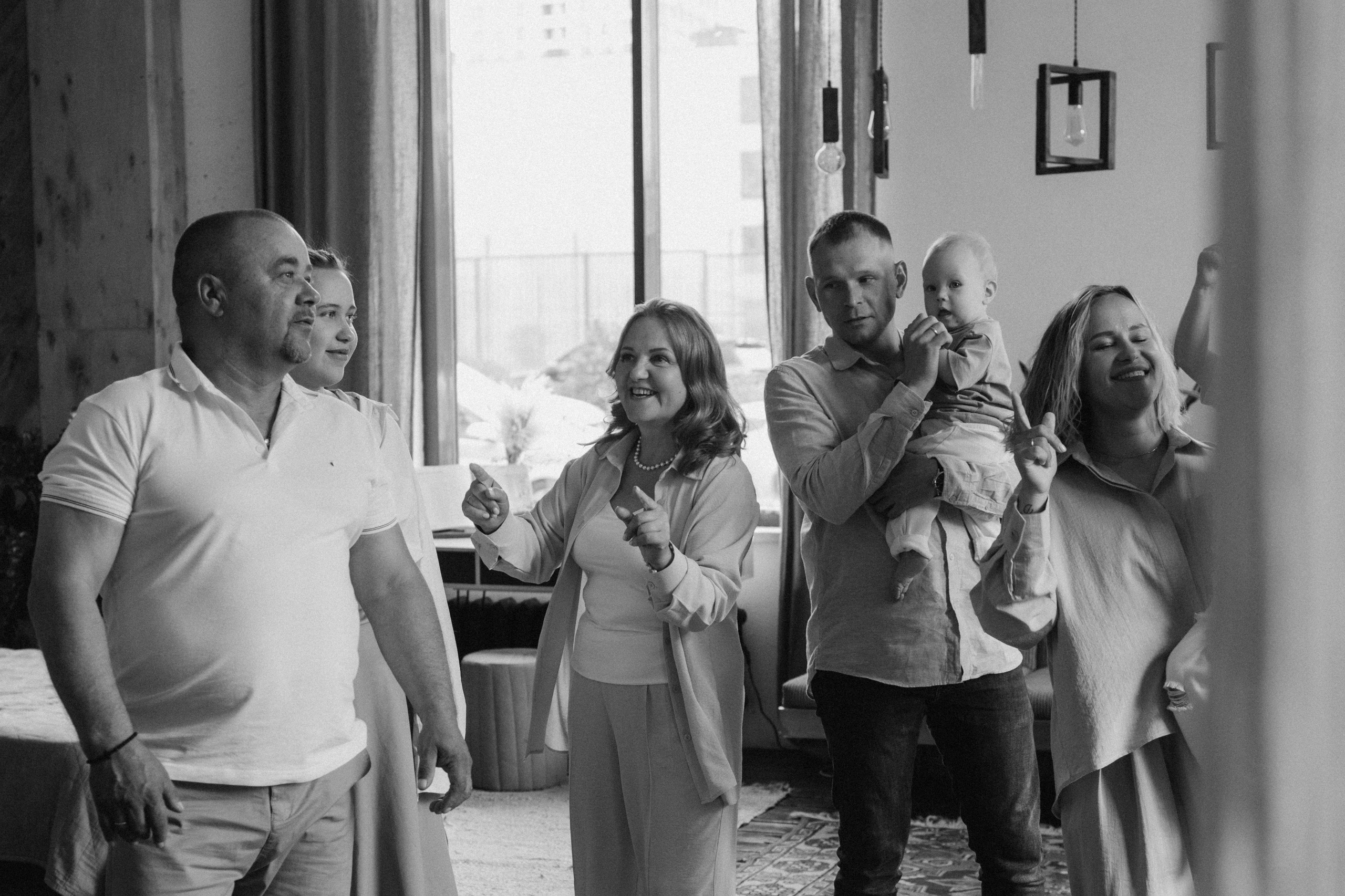 Семейная история в студии. Семейный и женский фотограф в Москве Коновалова Олеся