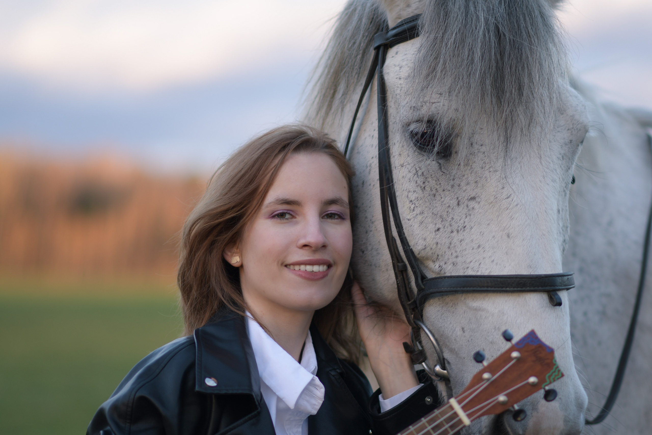 Портретная фотосессия с лошадьми. В созвучии с природой. Фотограф Светлана В. Пронина, Москва