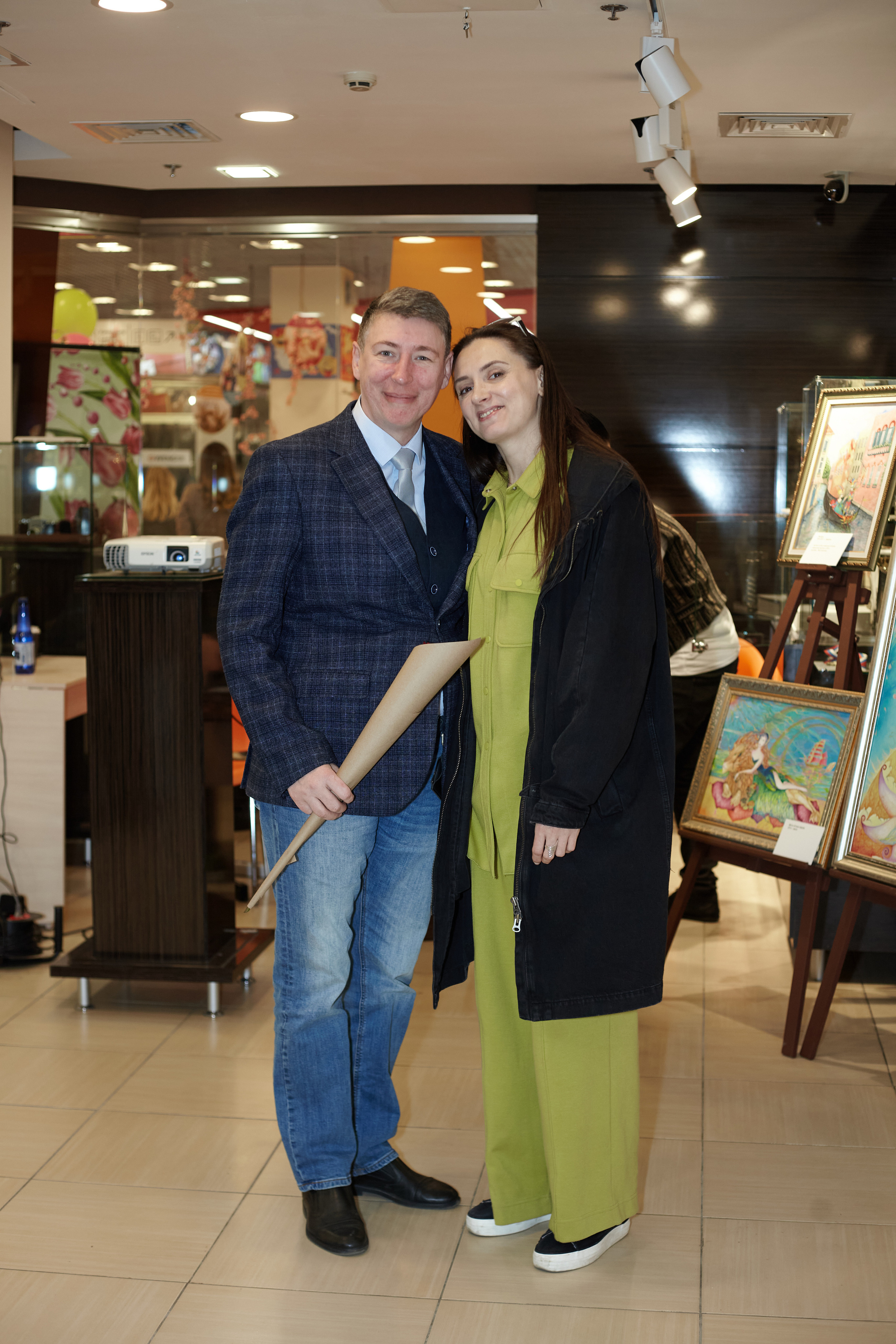 Репортаж выставки арт-визажиста Марины Янгильдиной