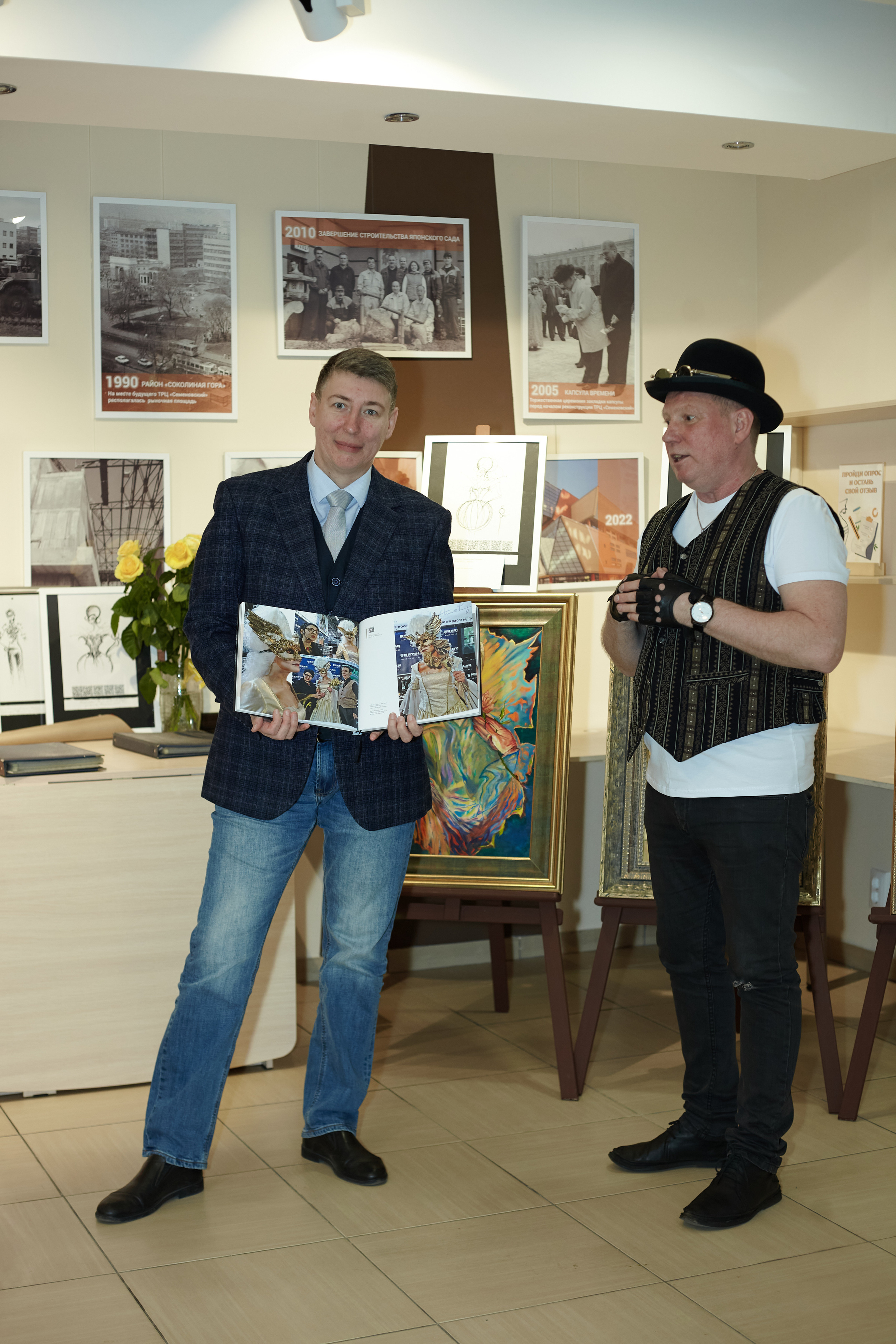 Репортаж выставки арт-визажиста Марины Янгильдиной