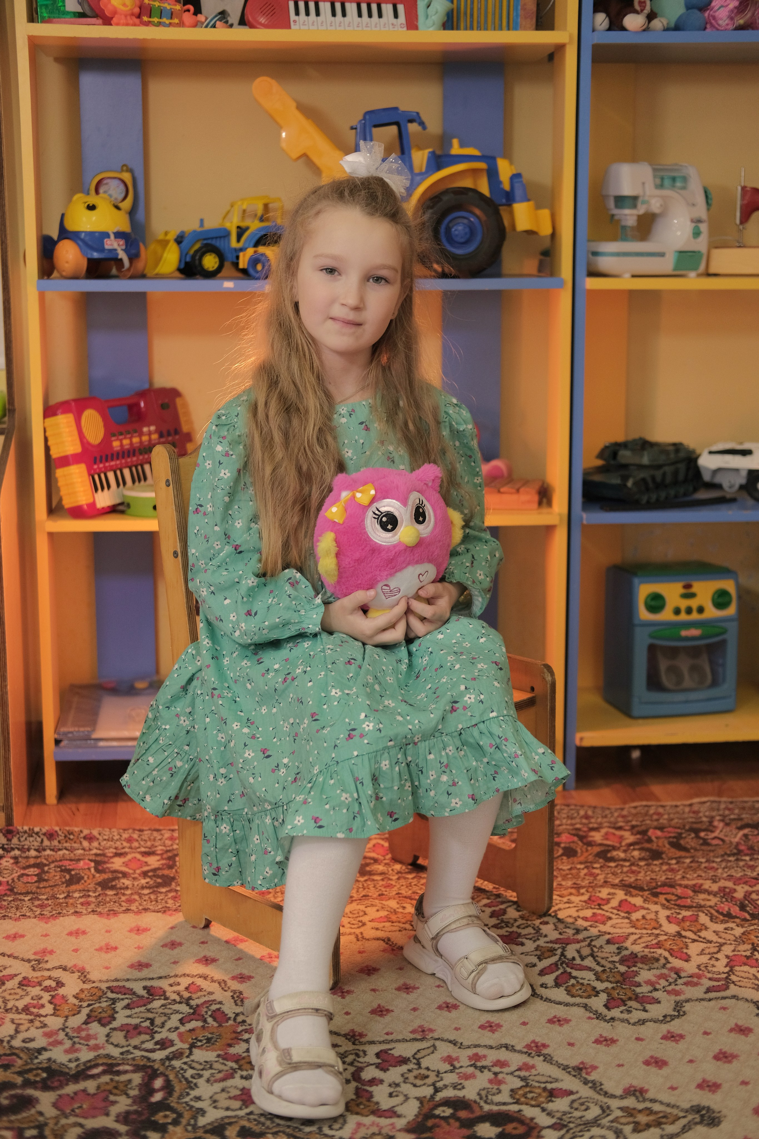 Детский сад портреты 2025. Лиза Рязанцева