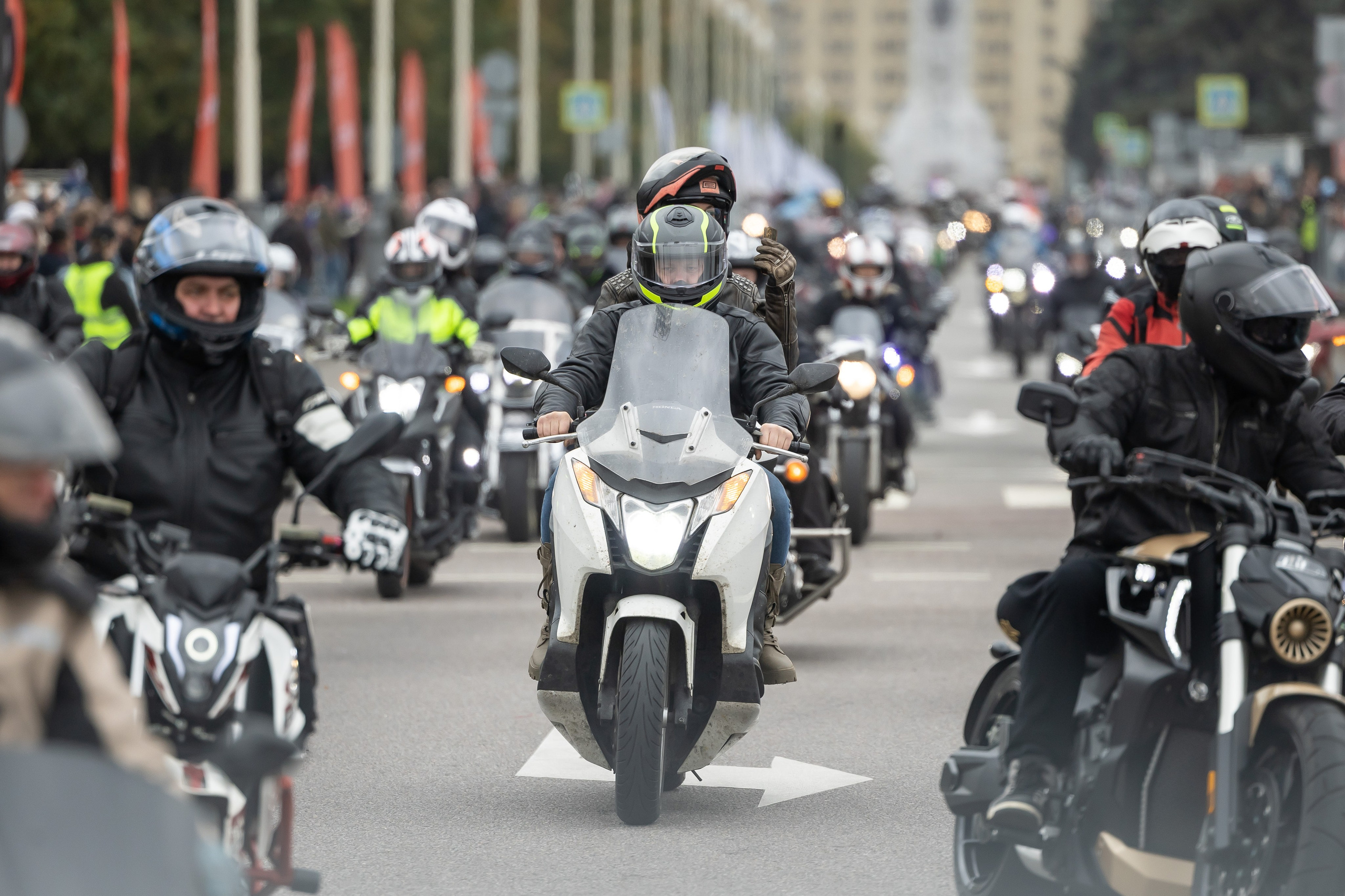 13-й Московский Мотофестиваль. Фотограф Владимир Охрименко