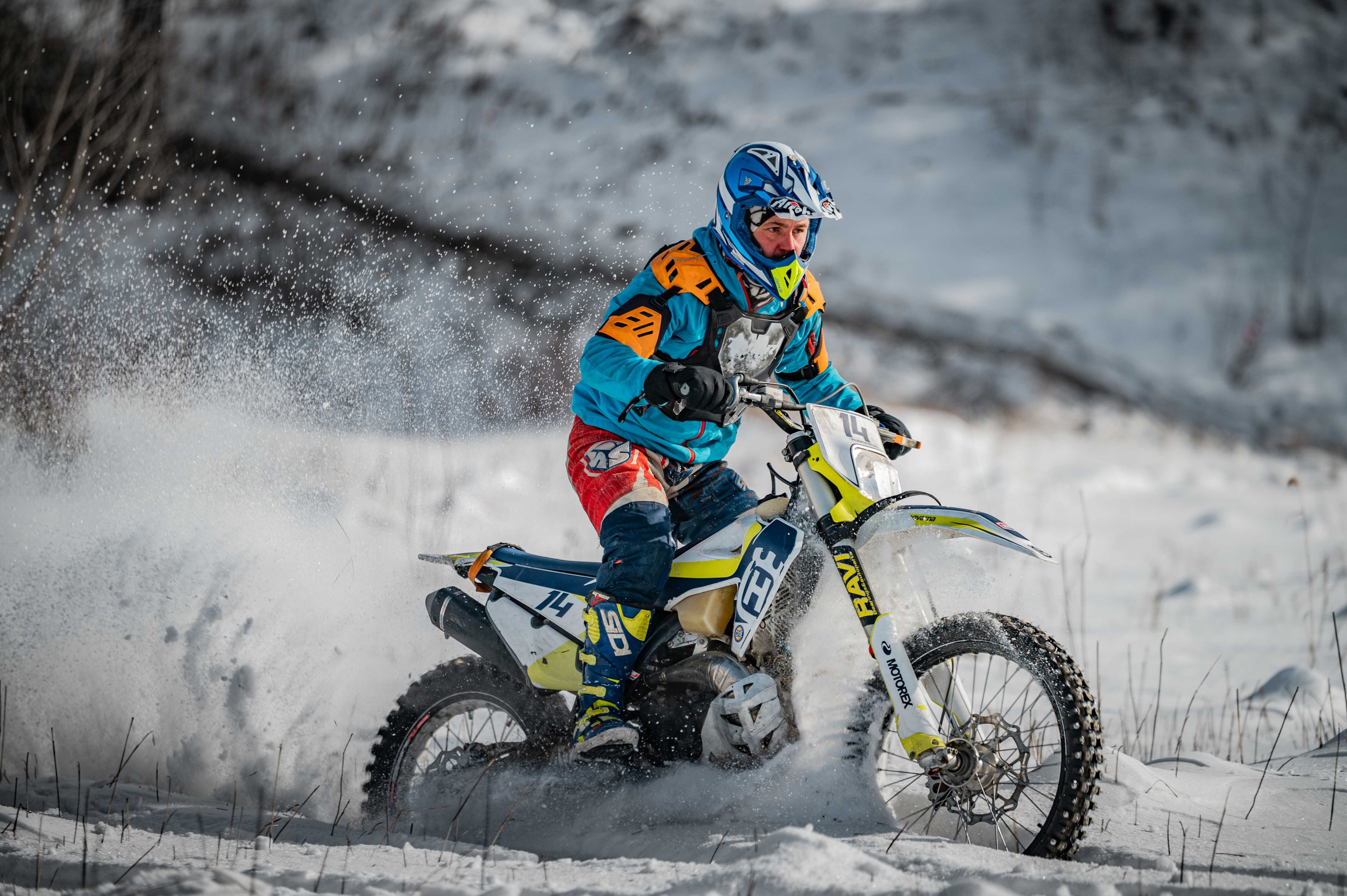 Мотокросс 23.02.2024. Портретный фотограф в Ангарске Артём Иванов