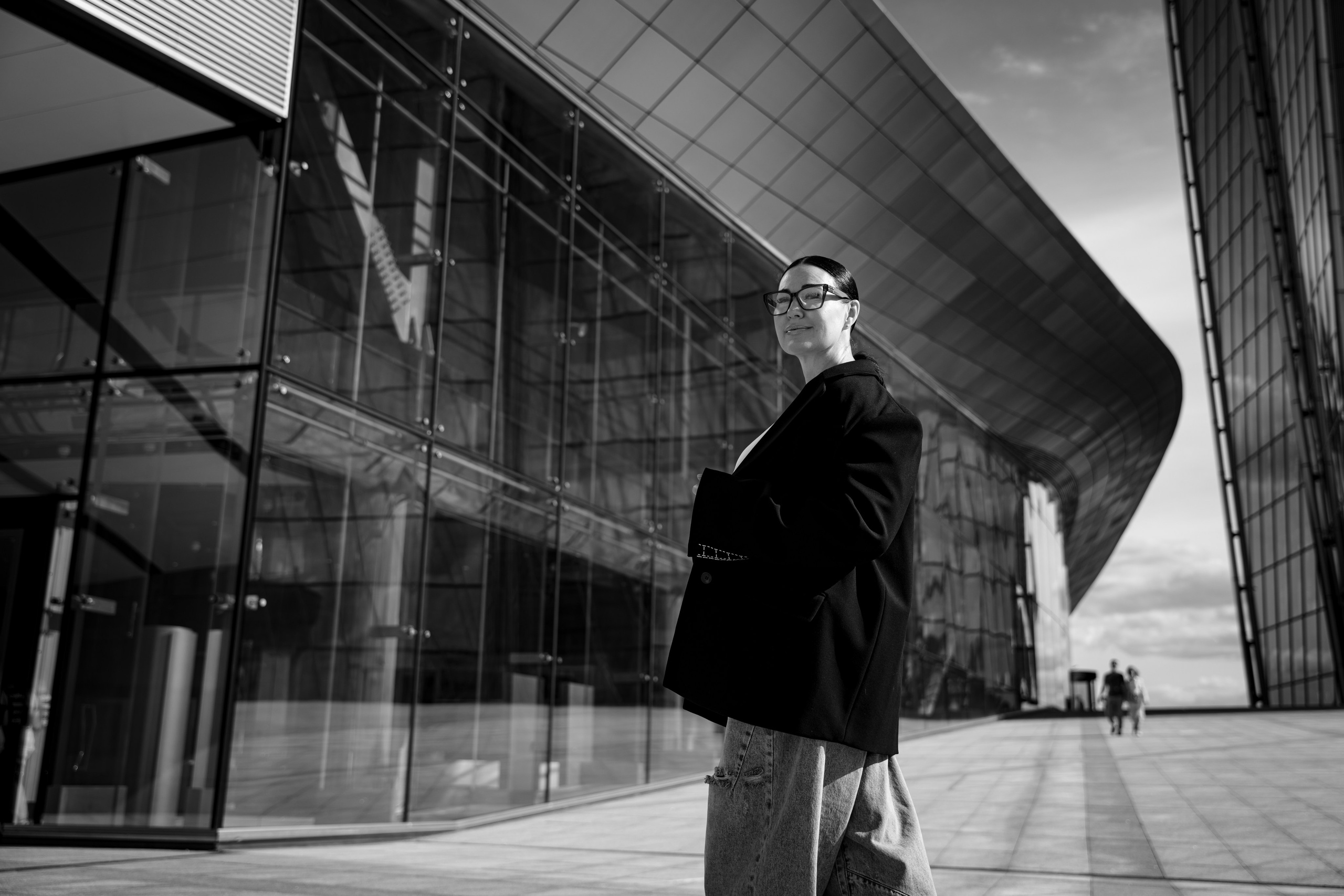 Елена. Лахта центр. Портретный фотограф в Санкт-Петербурге Дмитриева Наталия