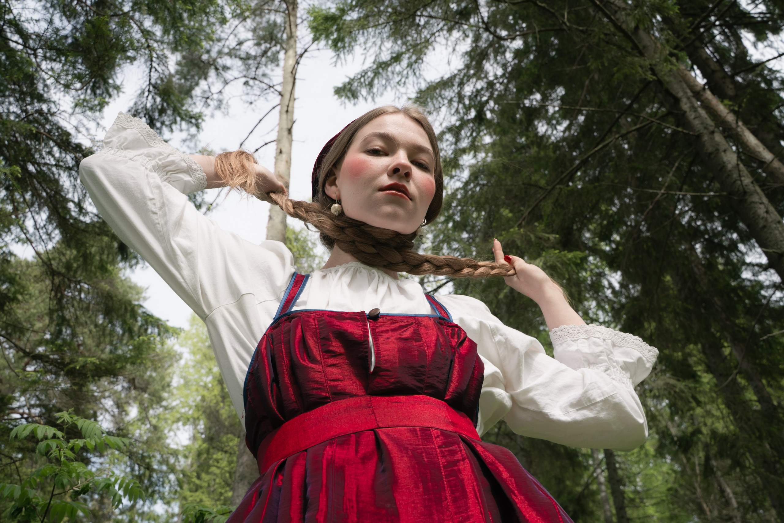 Безумная для проекта «Архетипы русской женщины». Фотограф Светлана Терентьева