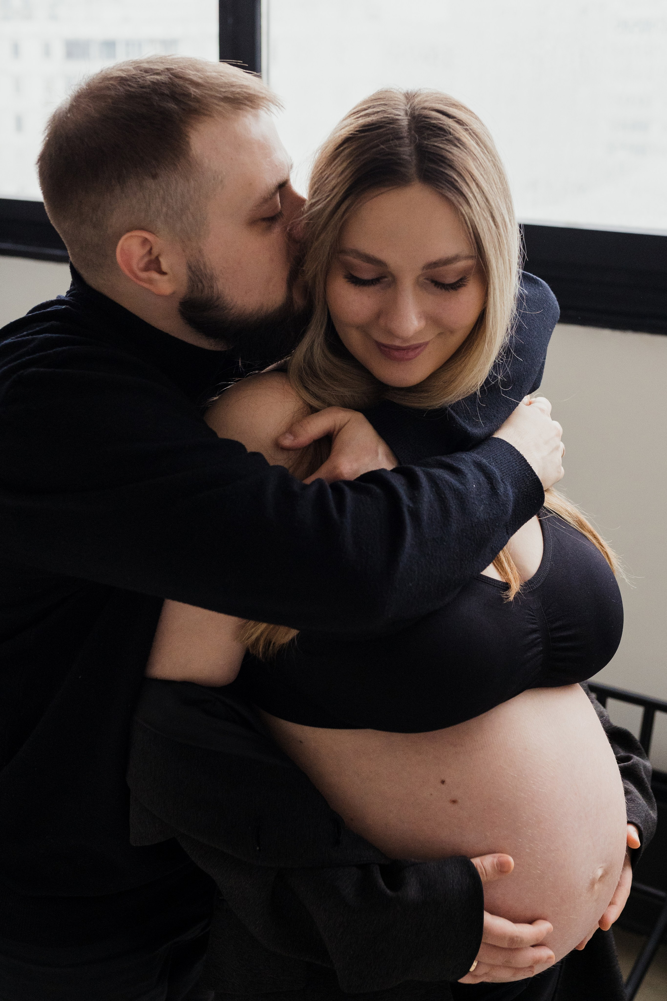 Семейная фотосессия в студии в Москве, семейный фотограф Анна Полушина. Свадебный фотограф в Москве Анна Полушина