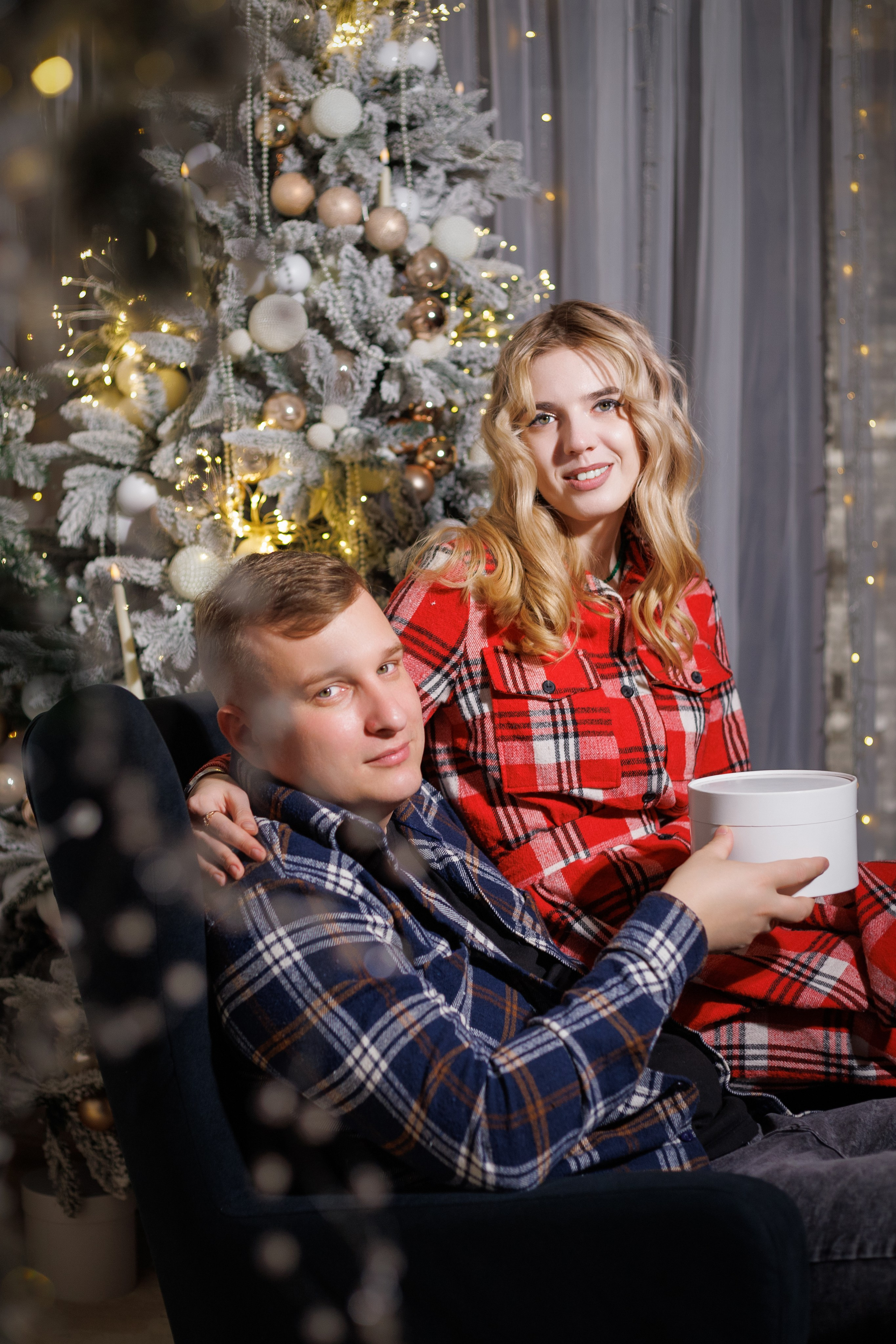 Новогодняя семейная. Семейный и творческий фотограф ст. Каневская| г. Краснодар | Мария Шарафан