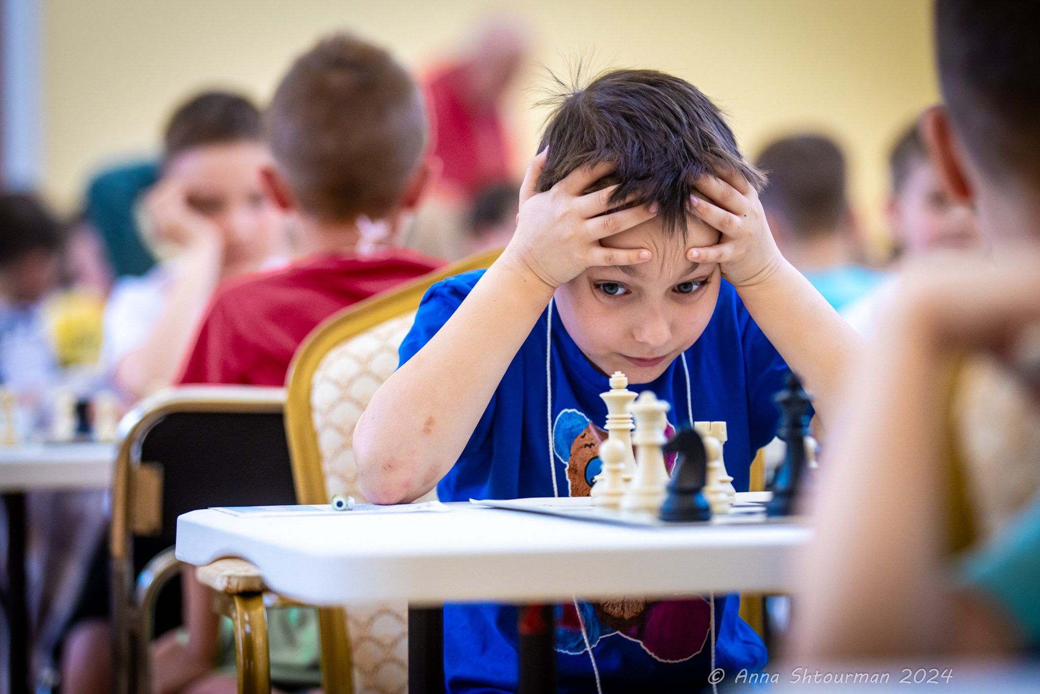 2024 Первенство России по шахматам до 9 лет (Кострома, Россия). Фотограф Анна Штурман (репортажная съёмка любых событий и мероприятий) Anna Shtourman photographer