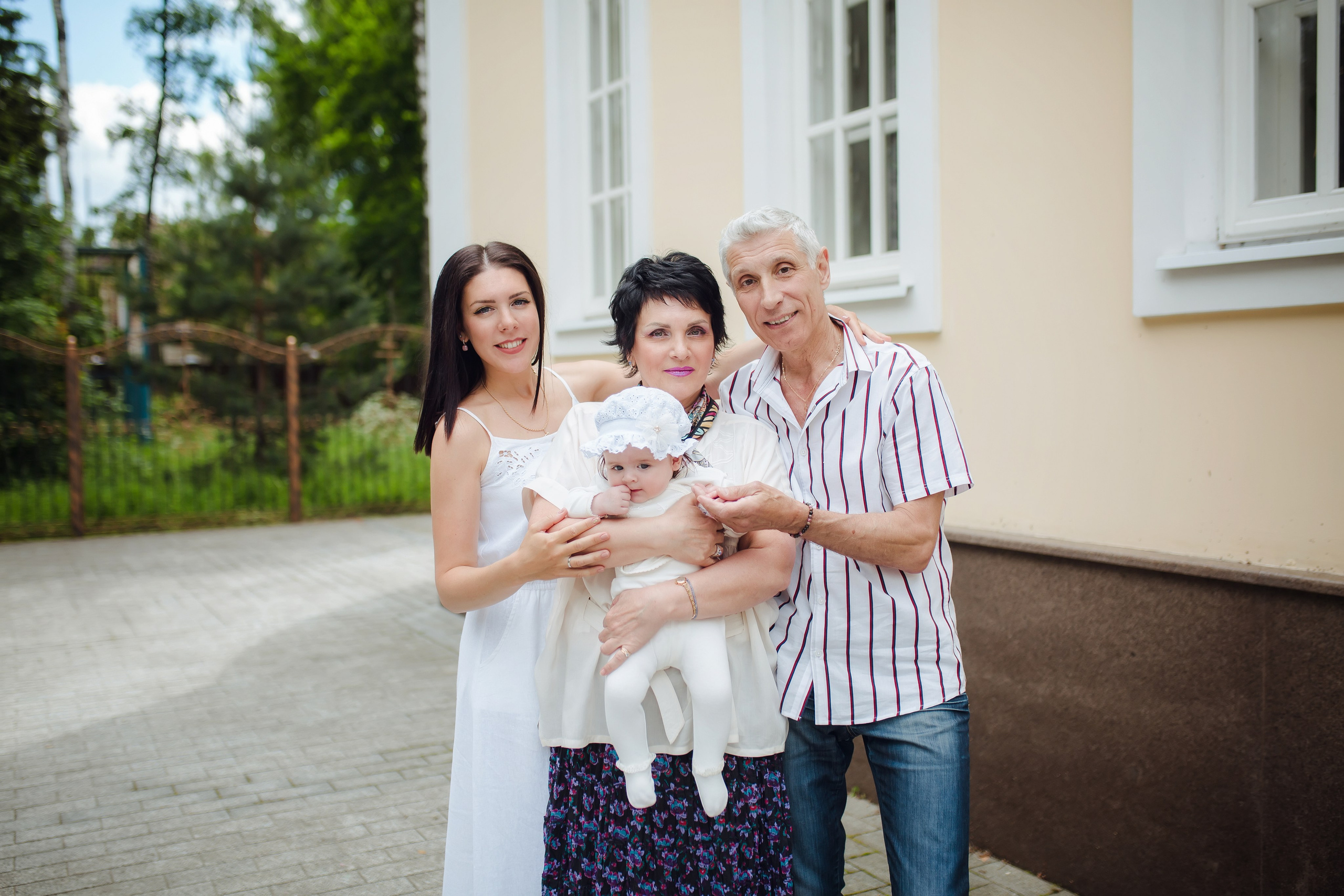 Крещение Виолетты. Фотограф на Крещение, семейный фотограф в Москве