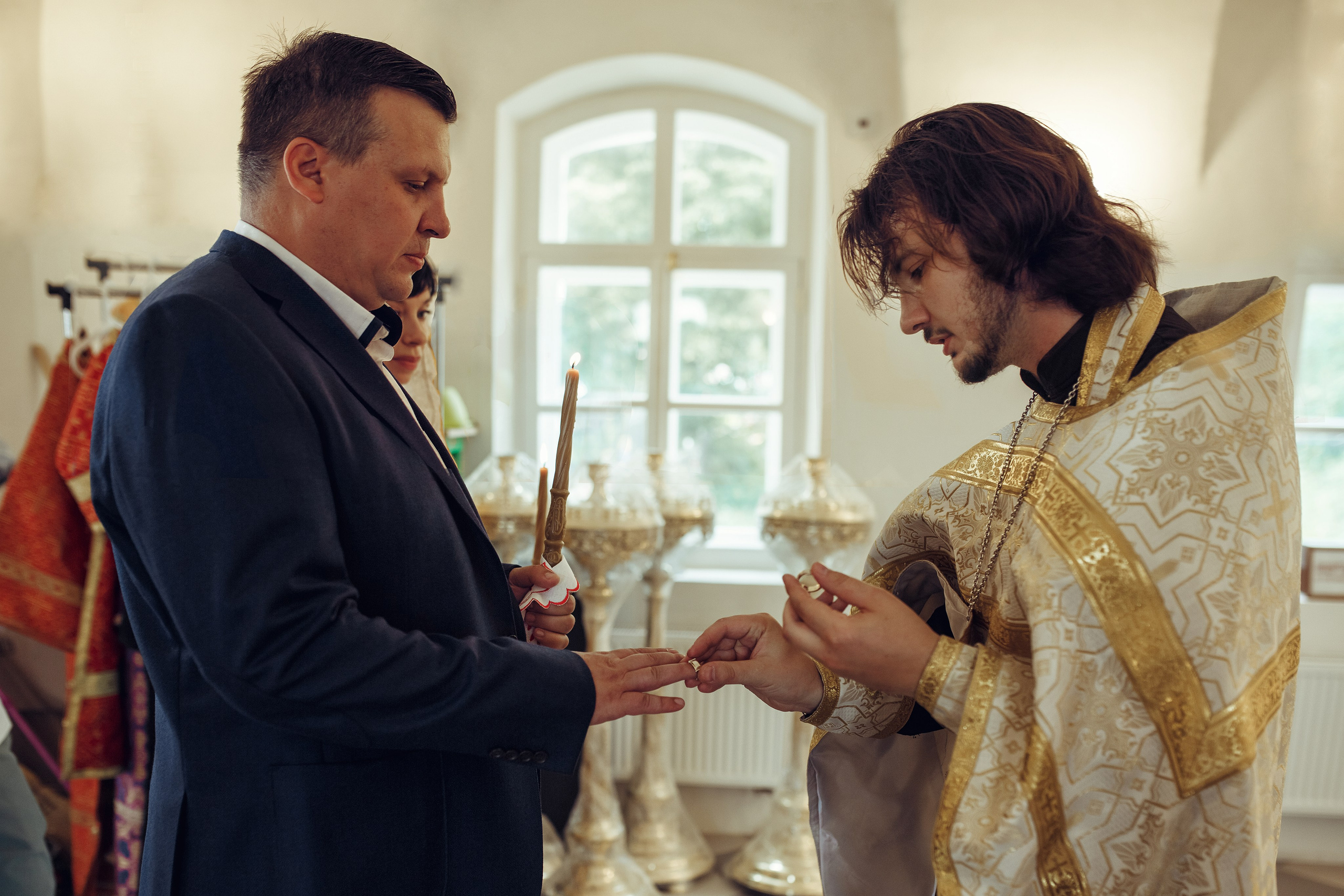 Венчание Оксаны и Дениса. Фотограф на Крещение, семейный фотограф в Москве