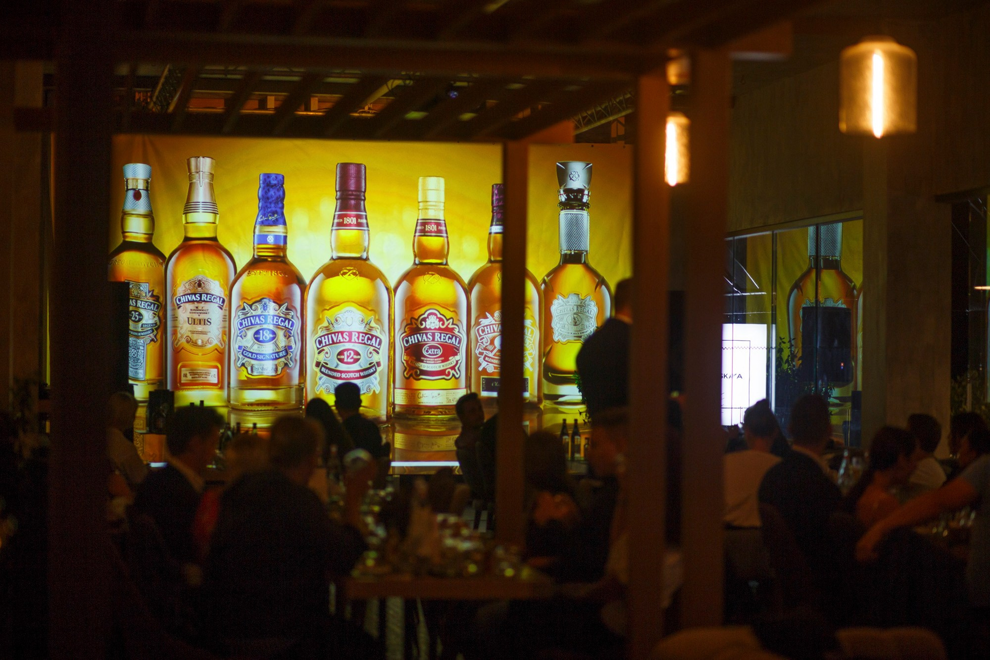 Dinner Chivas. Reportage and staged photographer Natalia Sannikova