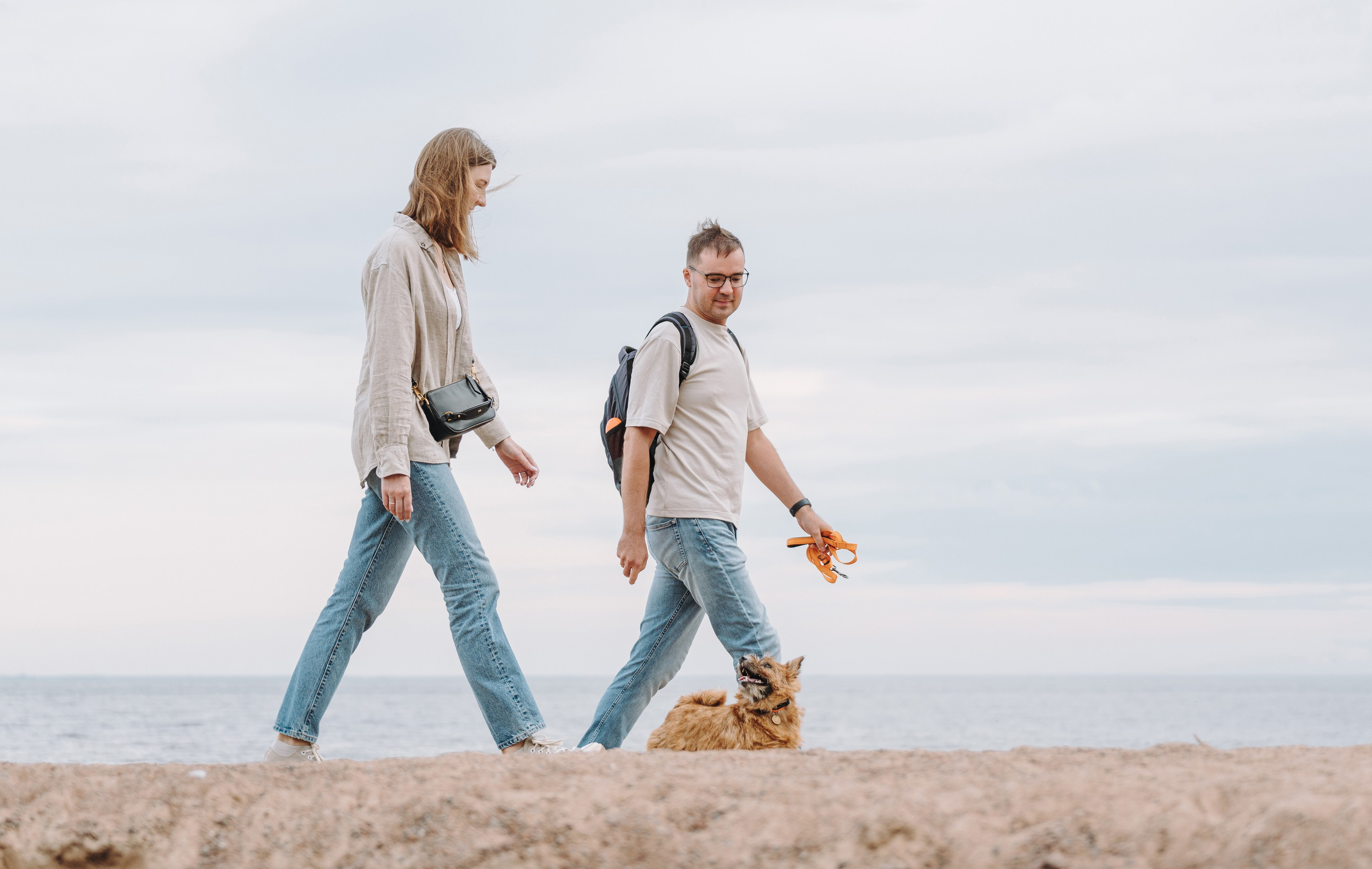 Семейная фотосессия с собакой Спб. Фотограф анималист в Спб недорого Олеся Майорова