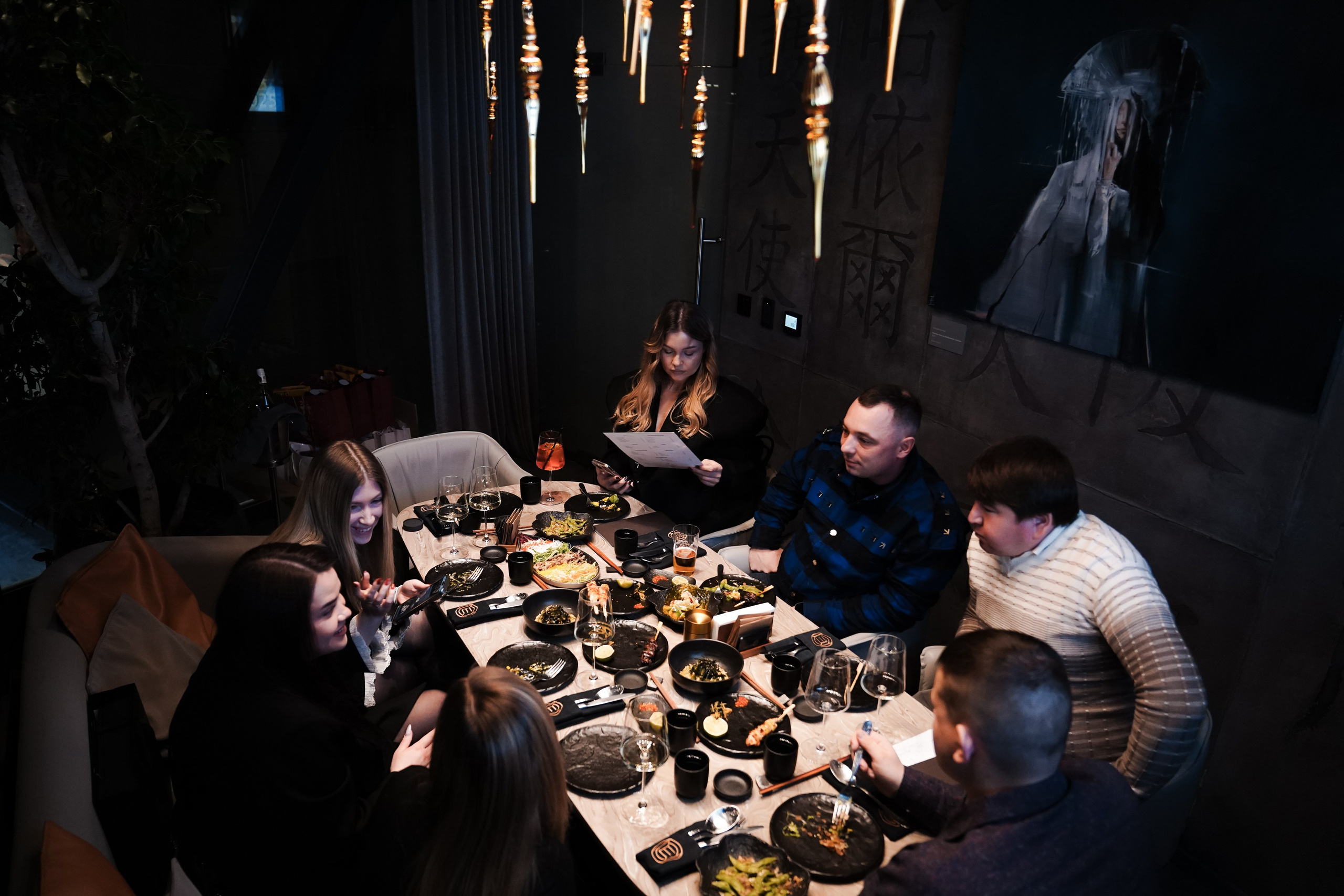 Корпоратив Максим и Настя