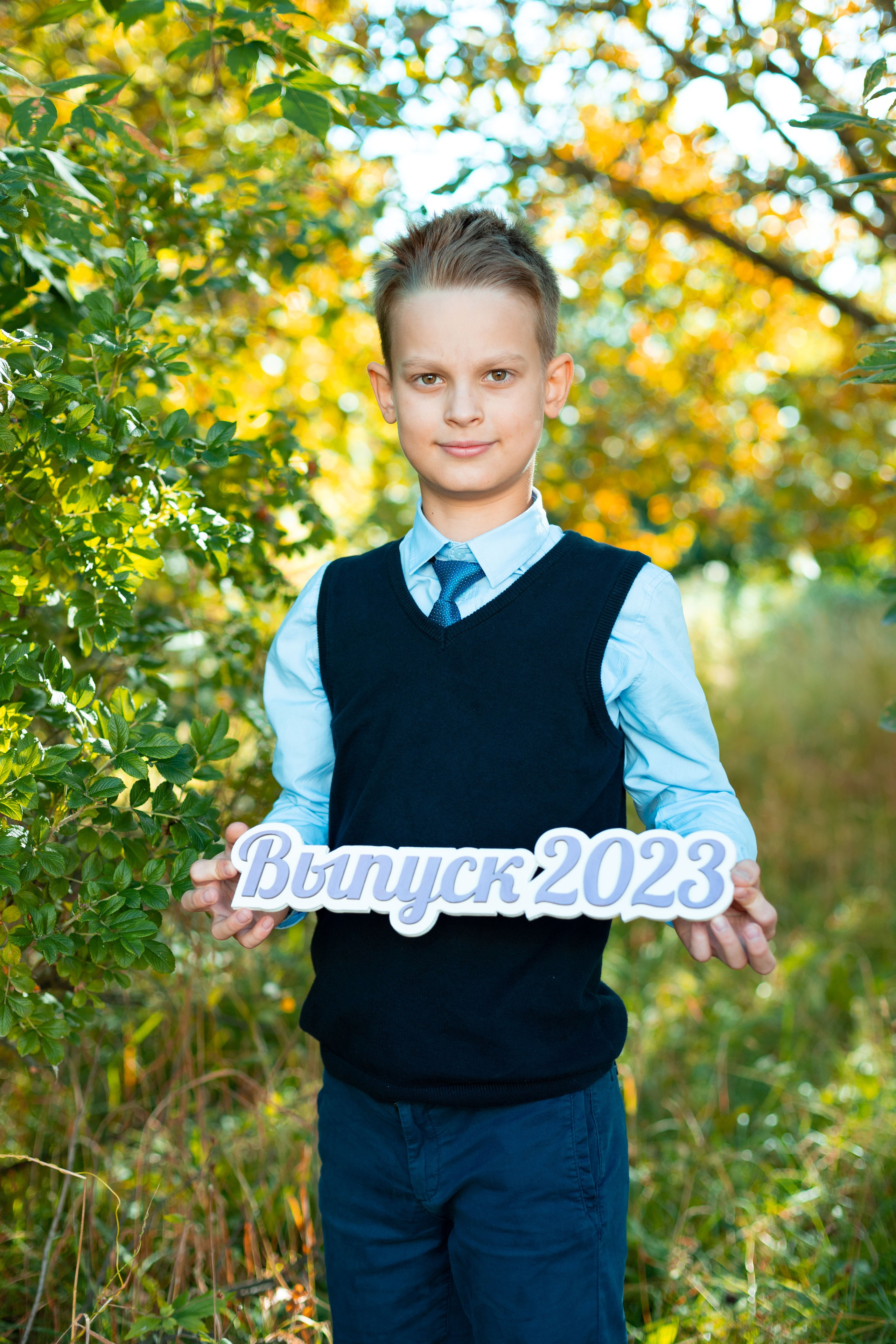 4 класс. Съёмка на улице. Выпускные альбомы «Эврика» в Нижнем Новгороде