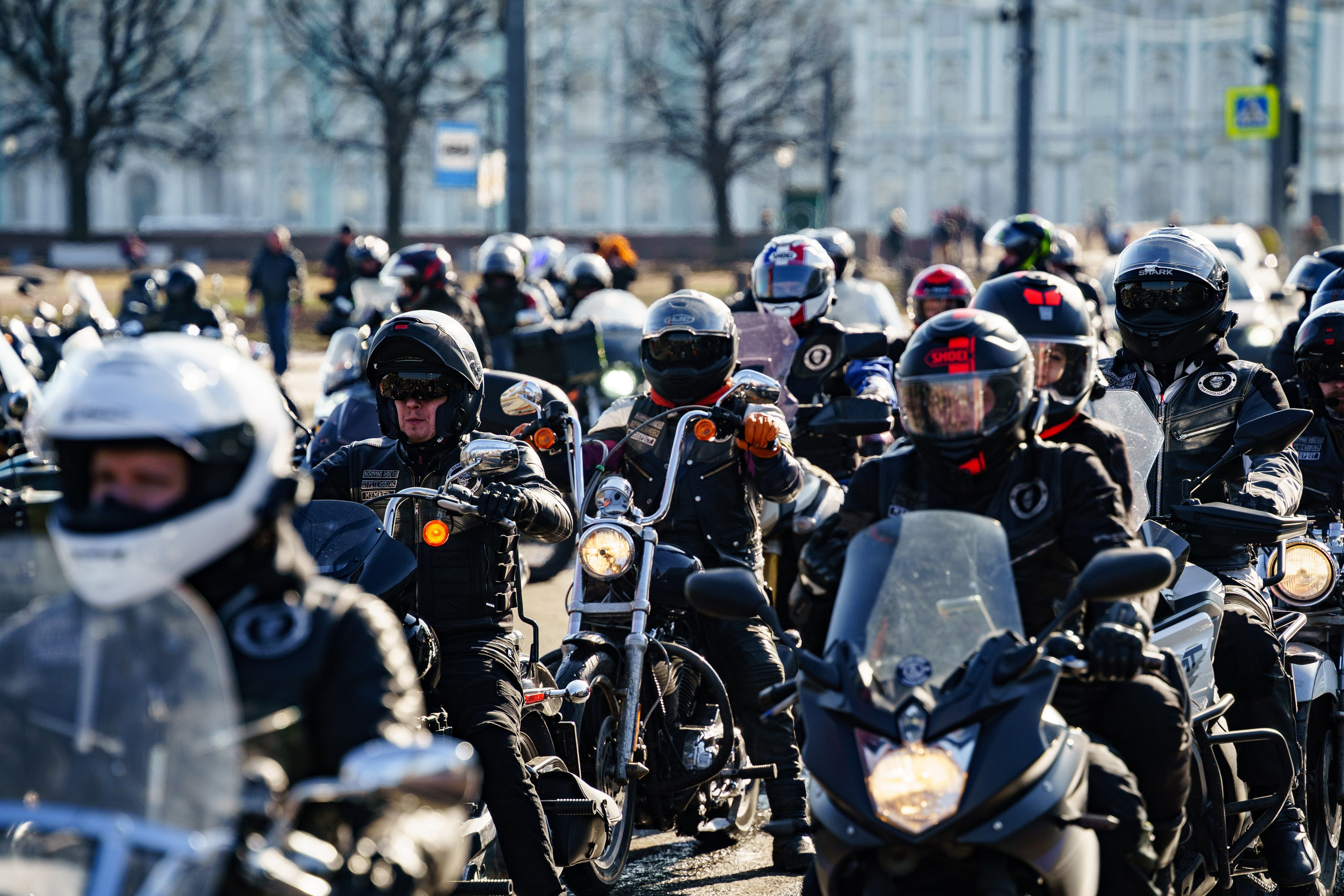 Прохват мотоклуба Norman Riders ч.1. Концертный и репортажный фотограф в Санкт-Петербурге Слава Пахомов