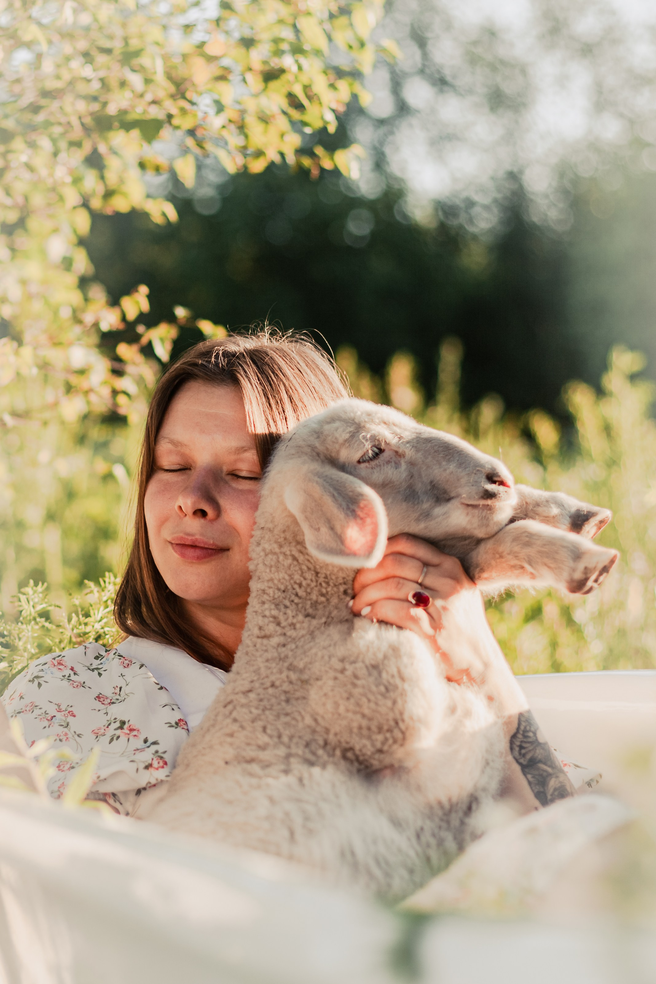 Ванна в поле. Фотограф-анималист Татьяна Степанова