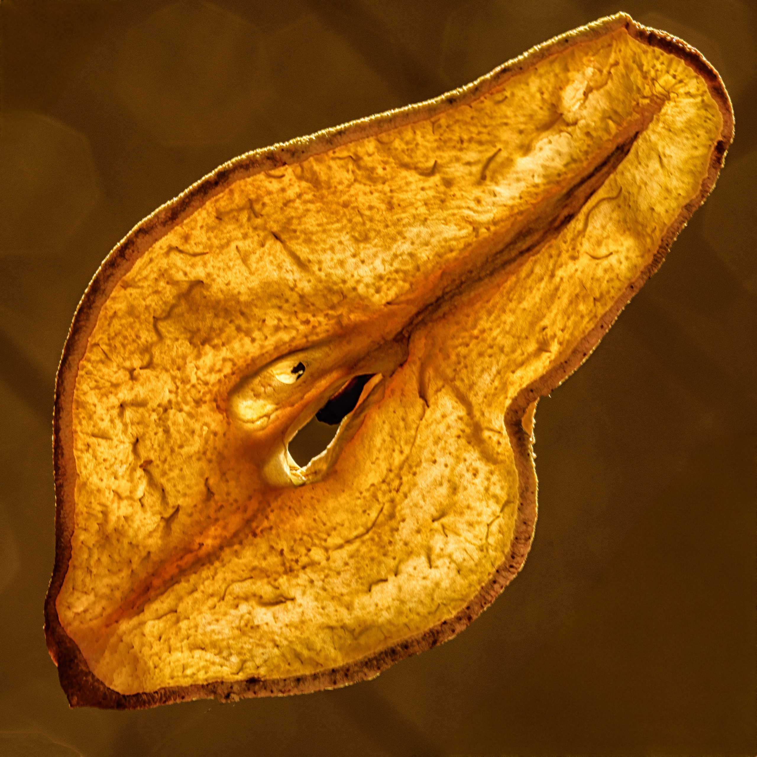 Сушенный ломтик груши