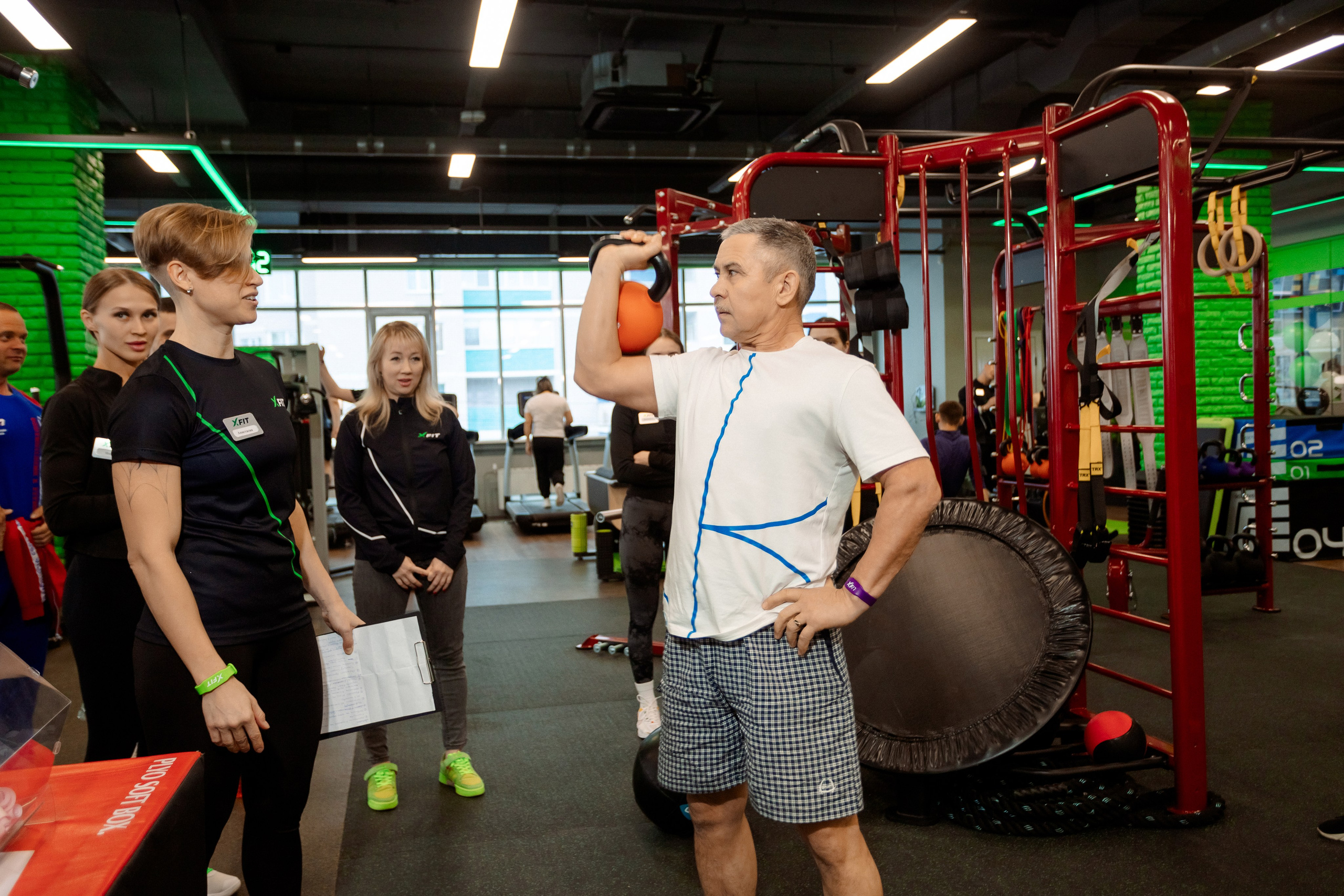 РЕПОРТАЖ: ФИТНЕСС-КЛУБ X-FIT. Профессиональный фотограф в Ижевске Леша Петров