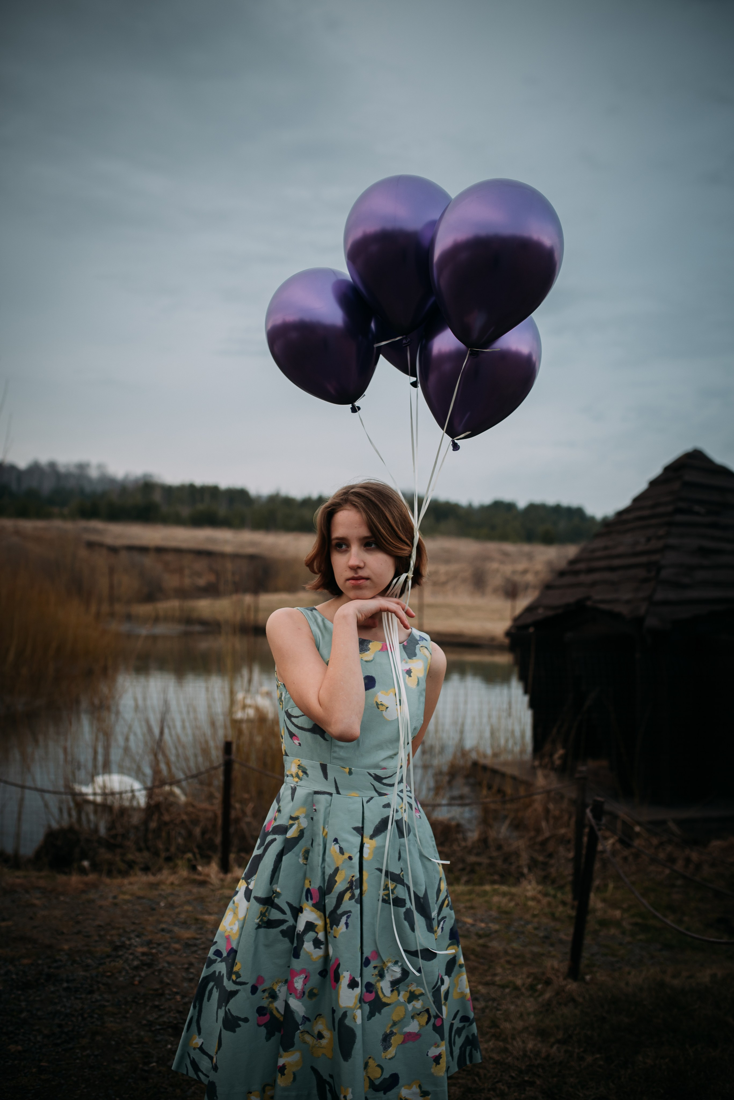 Лаки парк весна шарики. Фотограф в Болгарии. Фотограф в Созополе