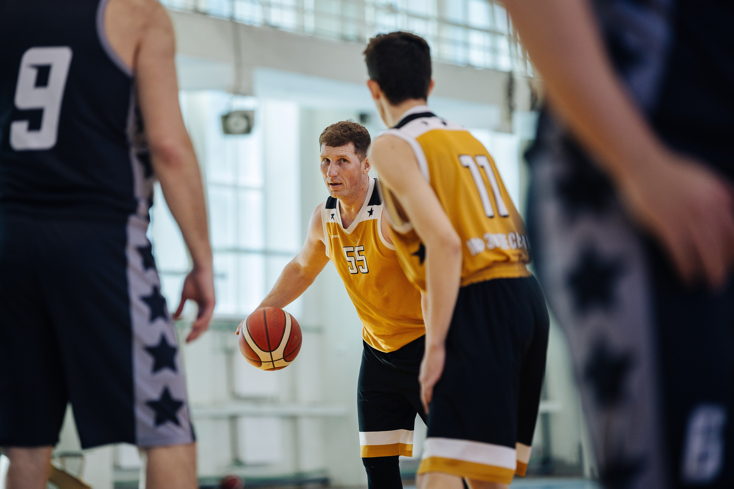 Любительский Чемпионат Магнитогорска по баскетболу // 09.02.25. Денис Прохоров Фотограф в г. Магнитогорск