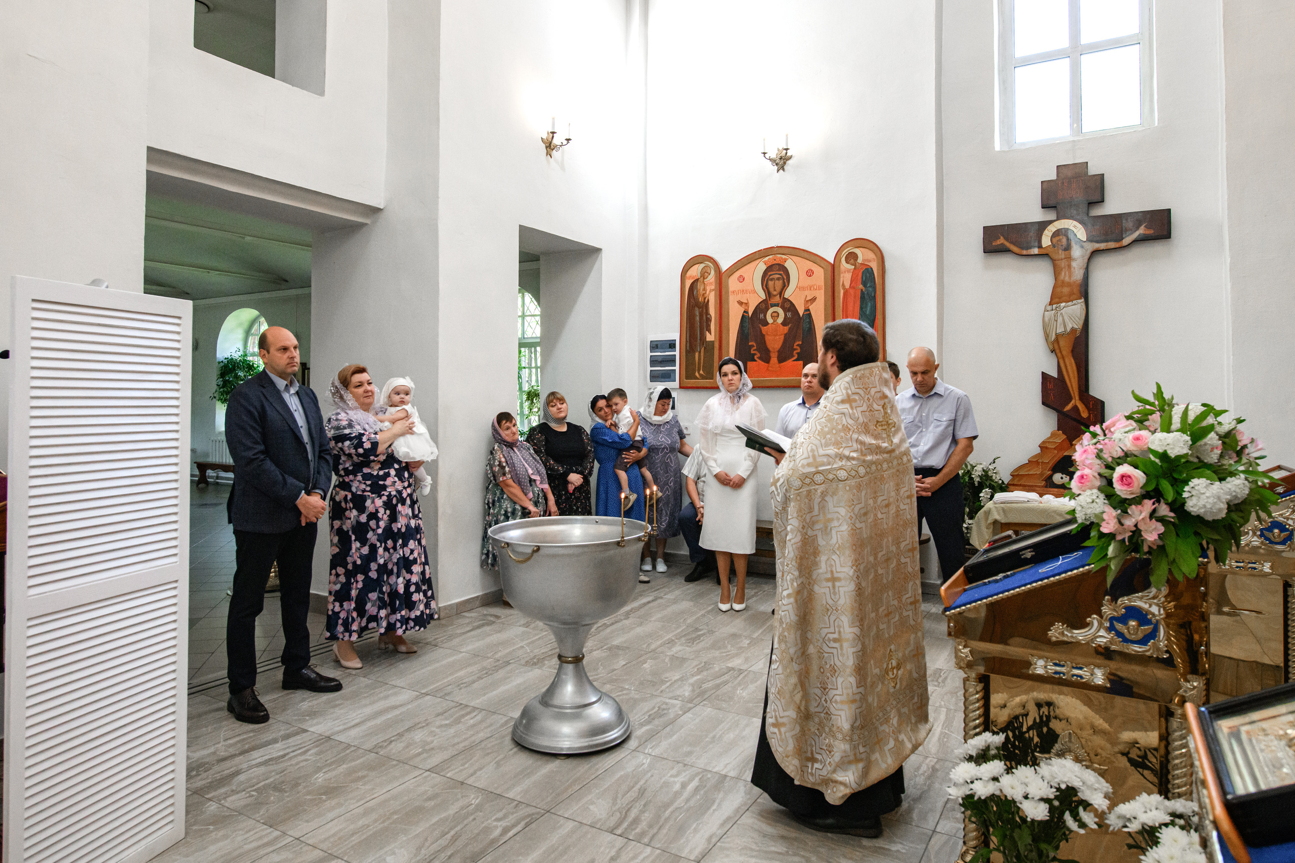 Крещение Есении. Фотограф/Тортодел Семёнова Анастасия