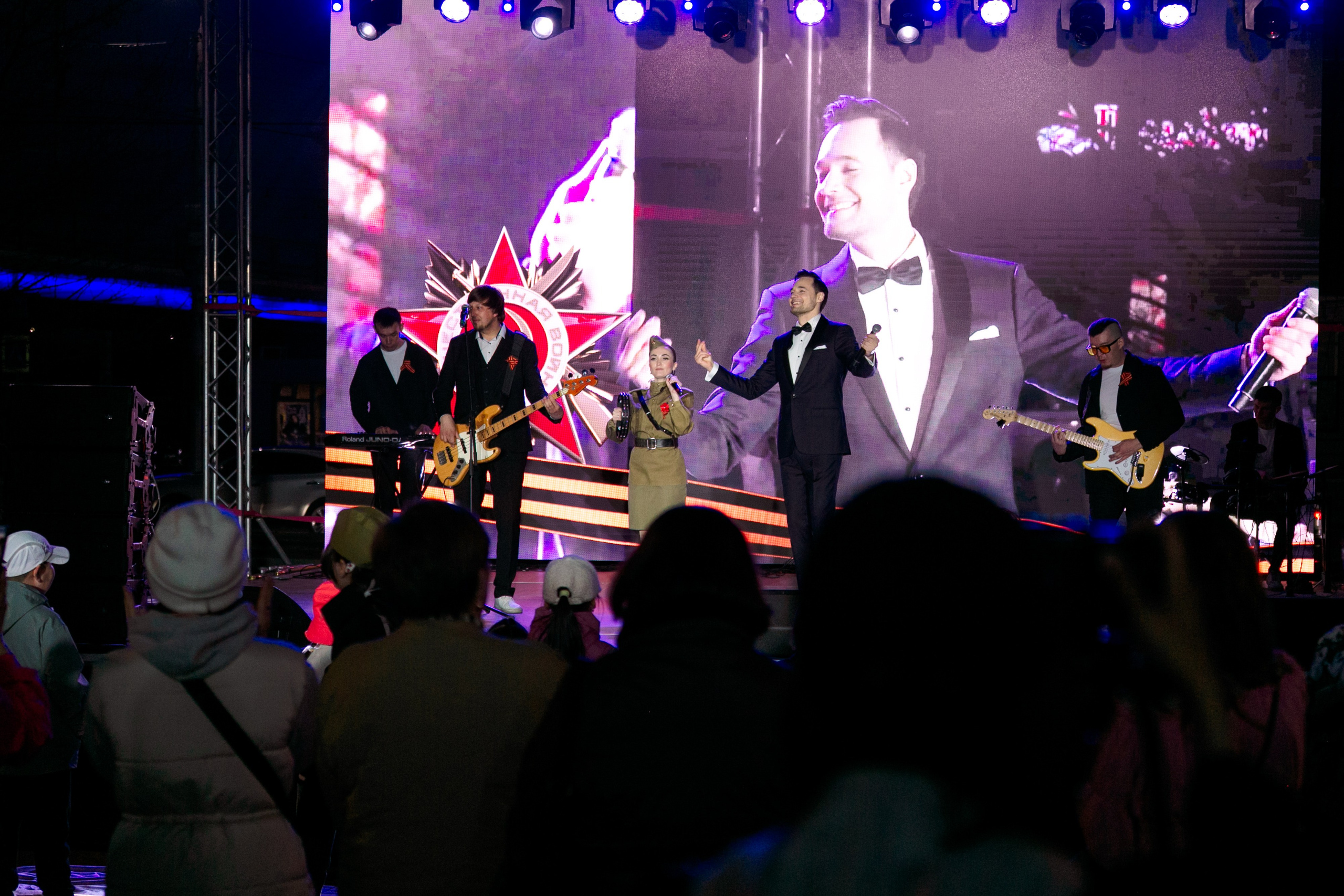 Концерт приуроченный к празднованию 80 лет победл. Свадебный и семейный фотограф в Улан-Удэ