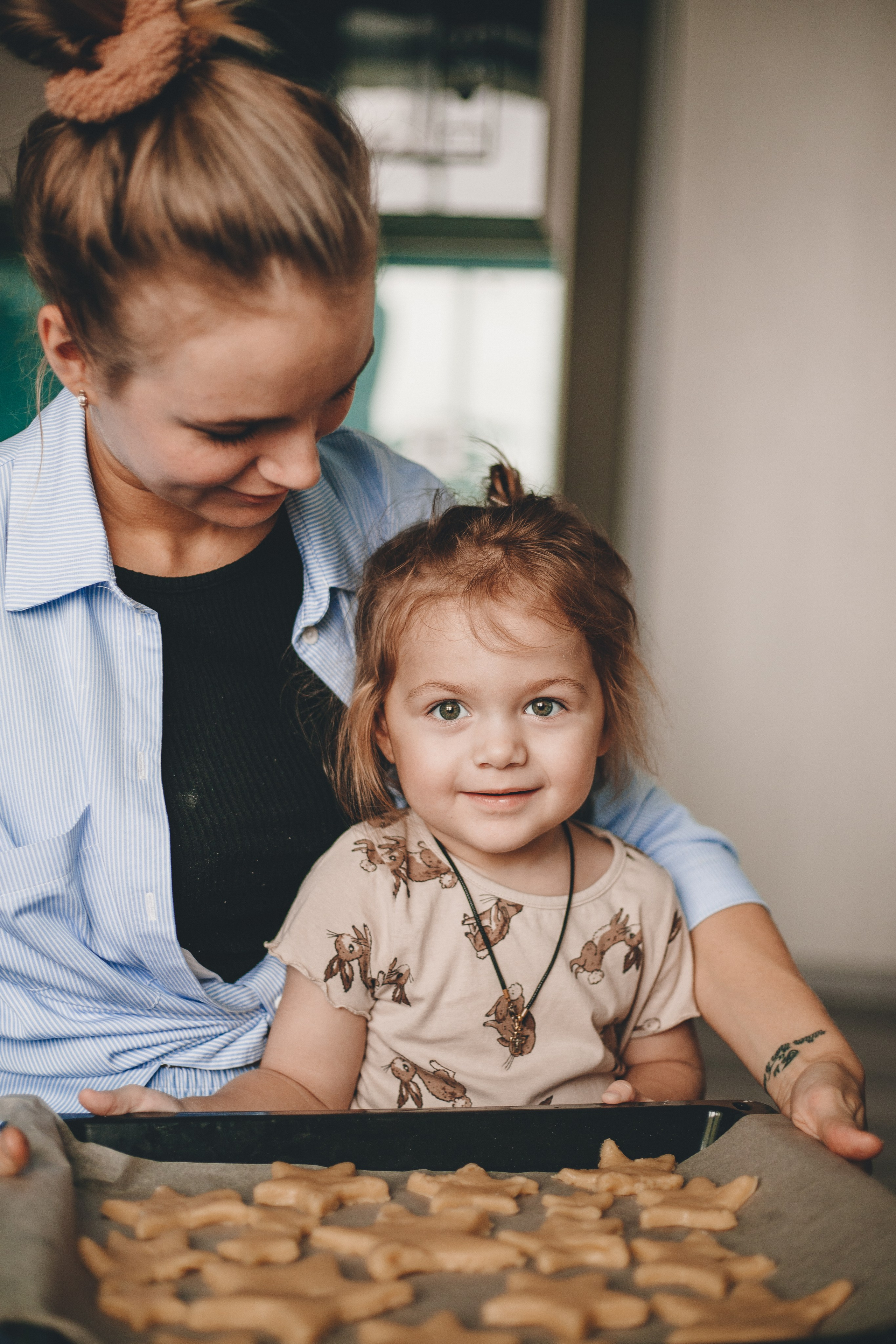 Домашняя фотосессия Мия и Яна. Семейный и женский фотограф Кемерово Мария Степ