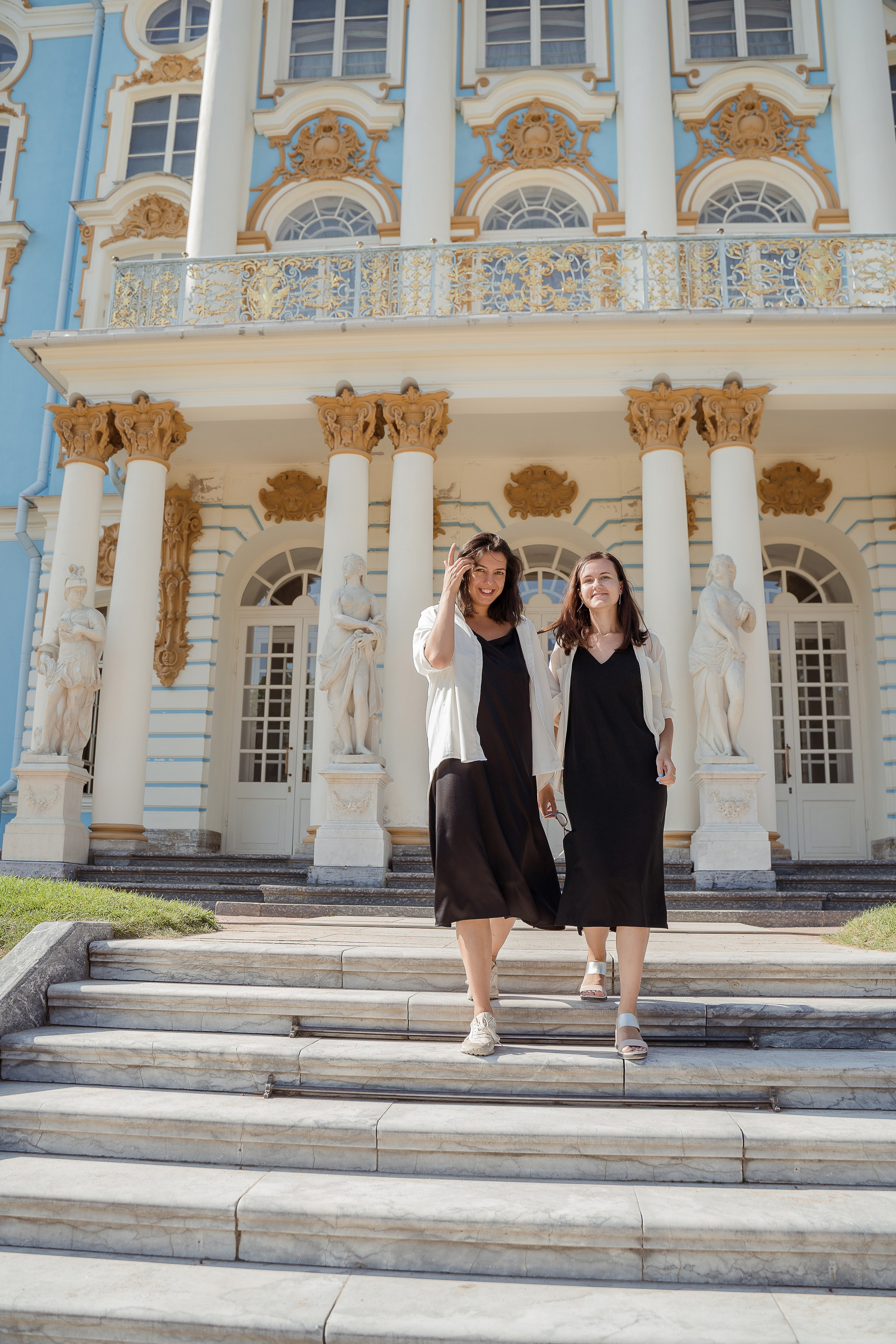 Семейная фотосессия в Екатерининском парке Царского Села. Свадебный и семейный фотограф в Пушкине и Санкт-Петербурге Мария Филиппова