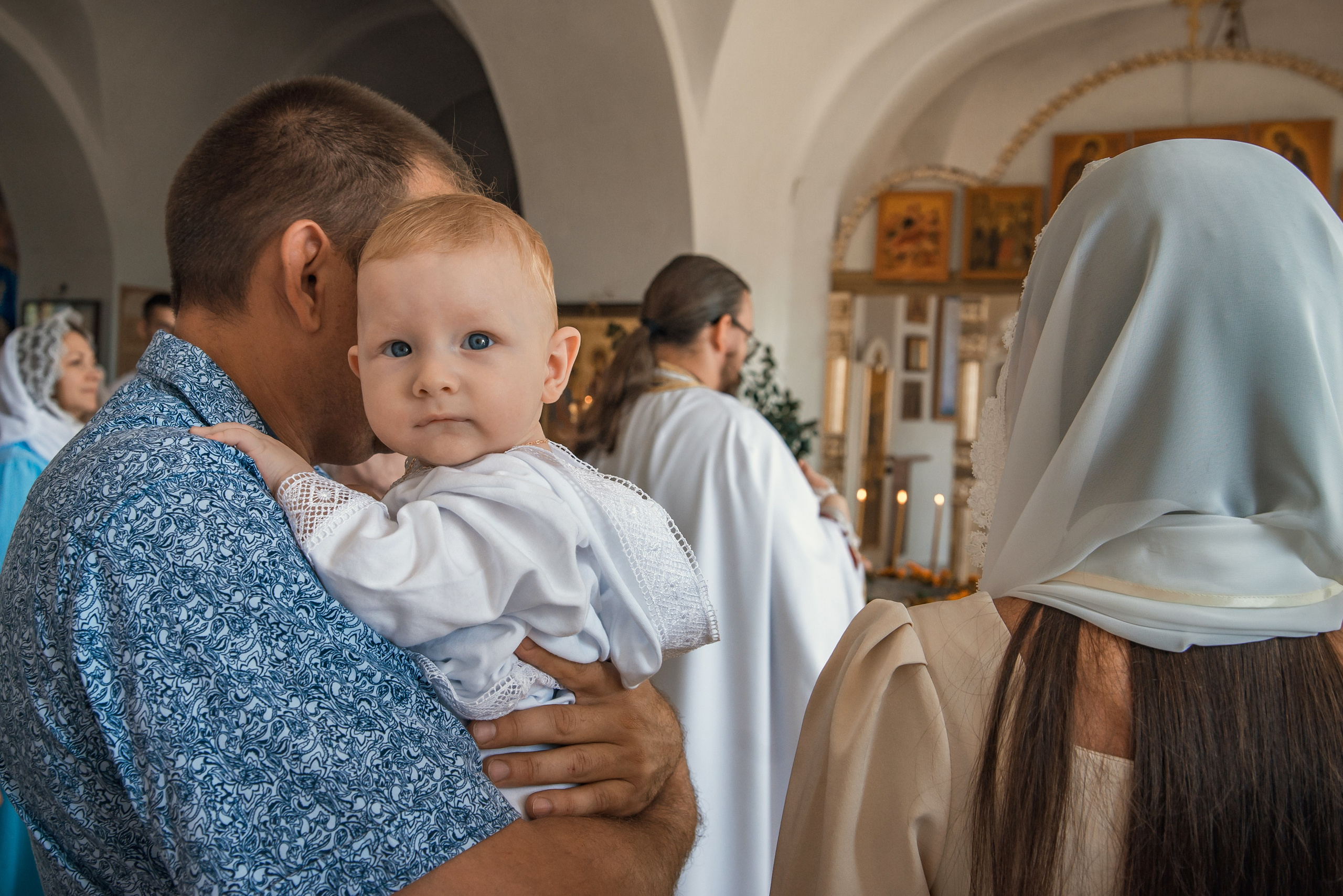 Таинство Крещения. Фотограф в Самаре Елена Фомина