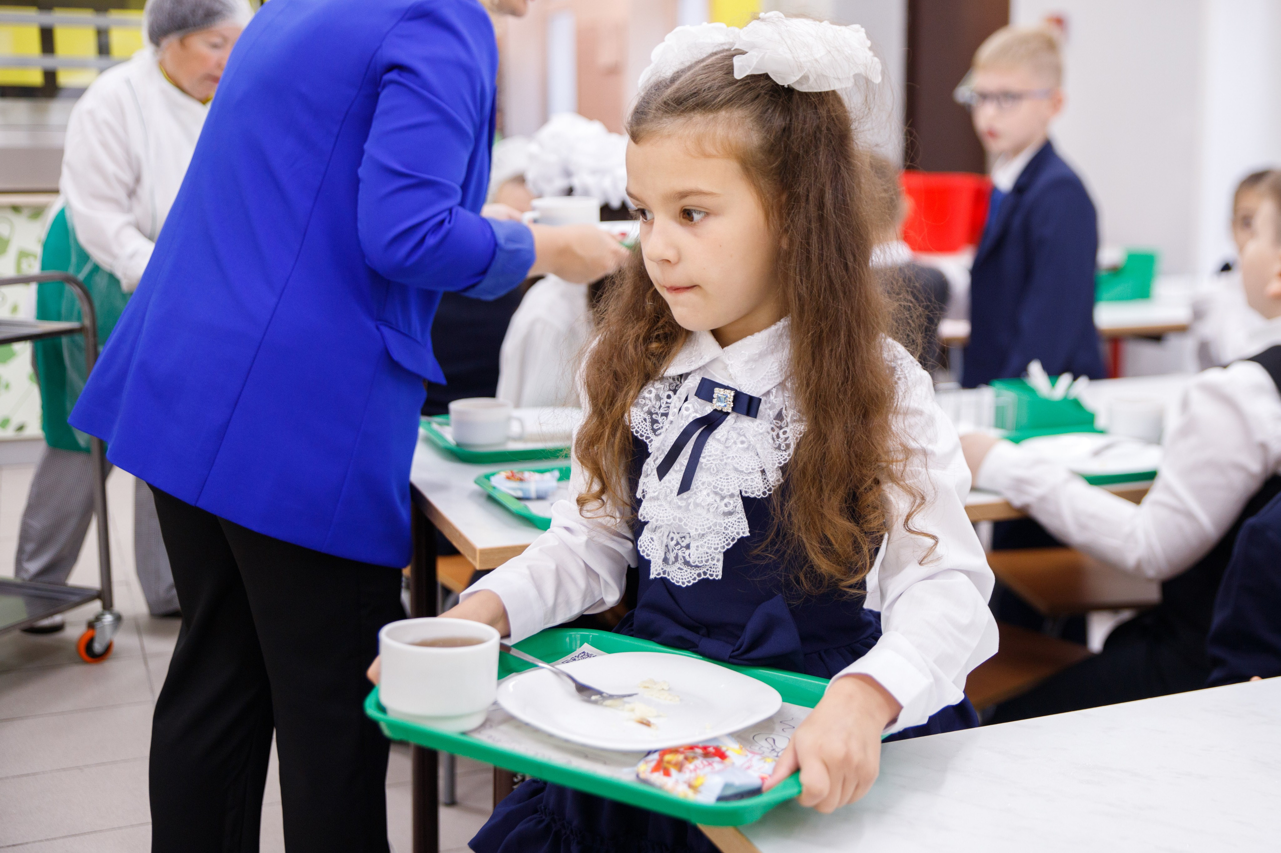 Репортажная съемка первого сентября для первоклассников. Семейный и школьный фотограф в Москве Анна Ткач