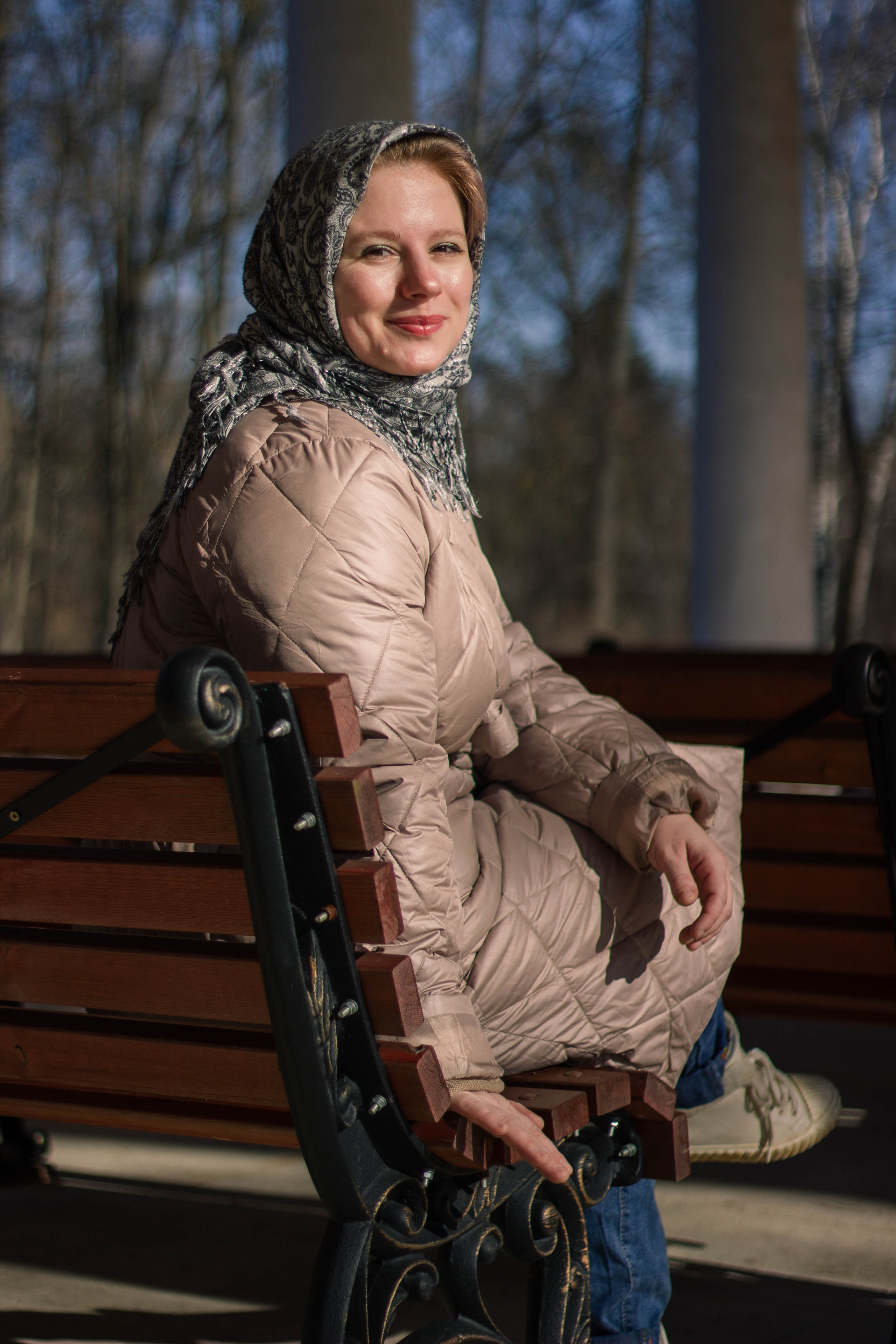 Алена в Усадьбе Остафьево. Портретный фотограф Москва Юлия Трякина