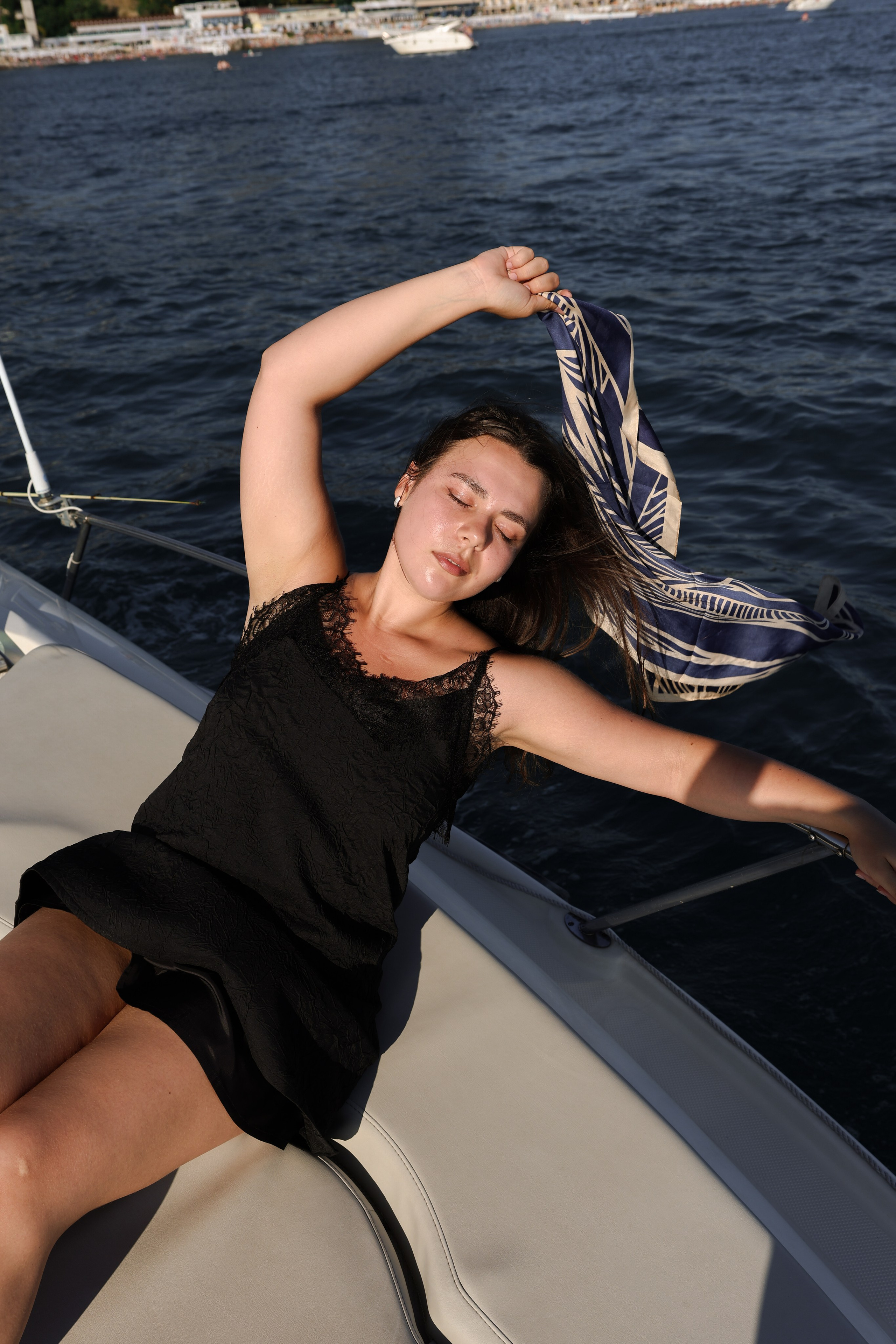 ПРОГУЛКА НА ЯХТЕ. Фотограф Москва Оля Олбимак