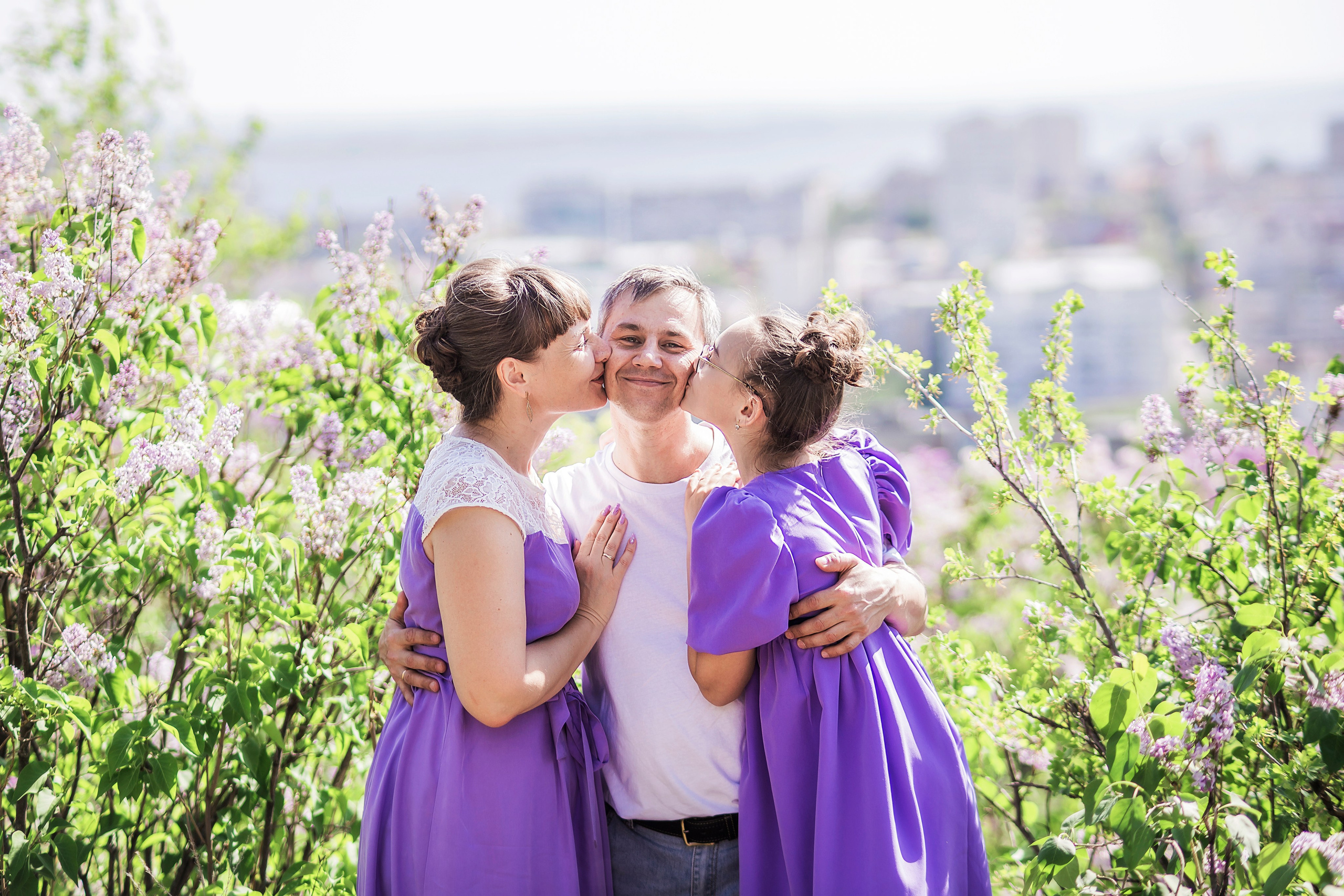 Сиреневый рай. Семейный фотограф в Саратове