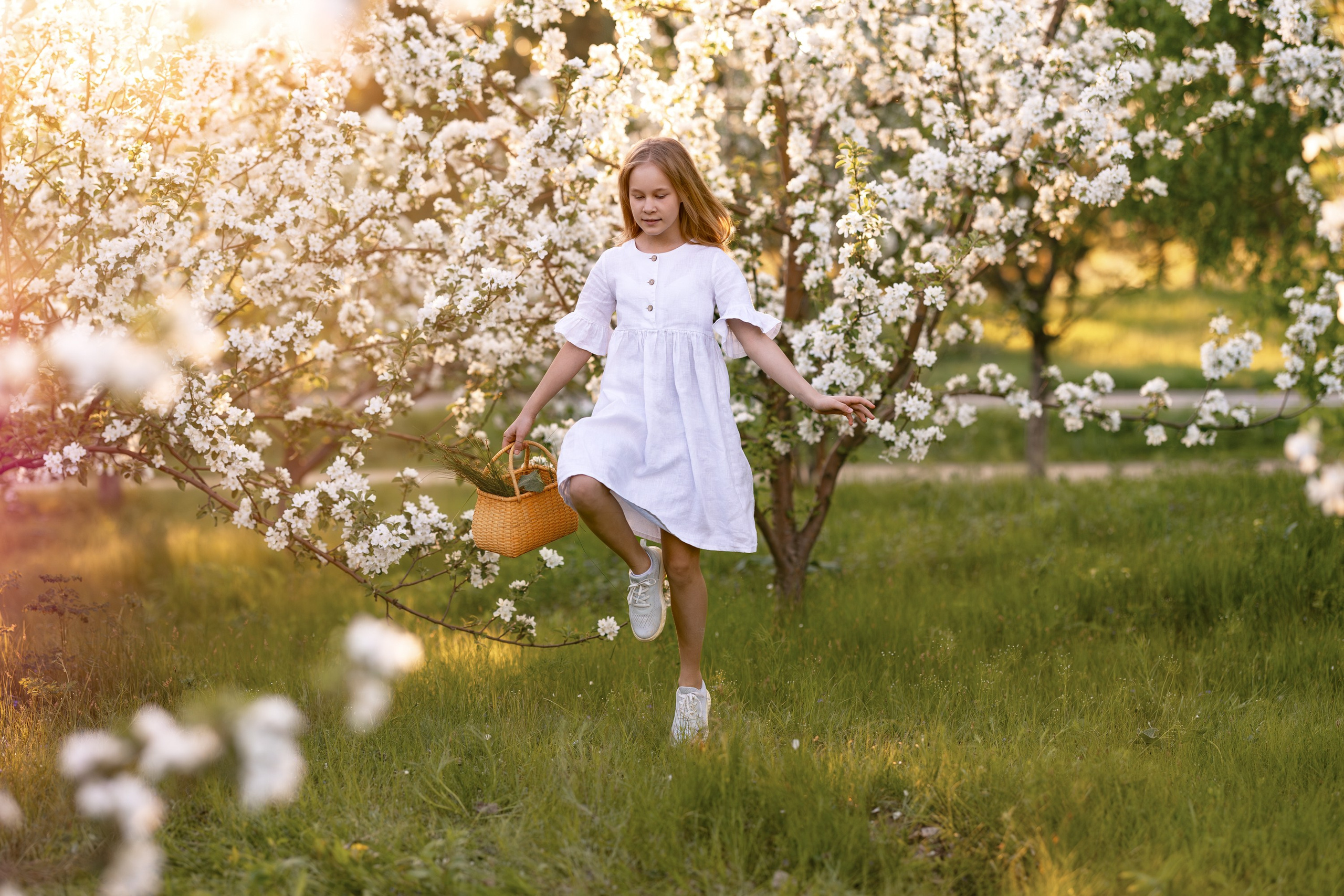 Яблоневый сад. Семейный и детский фотограф в Красноярске, Дивногорцева Светлана