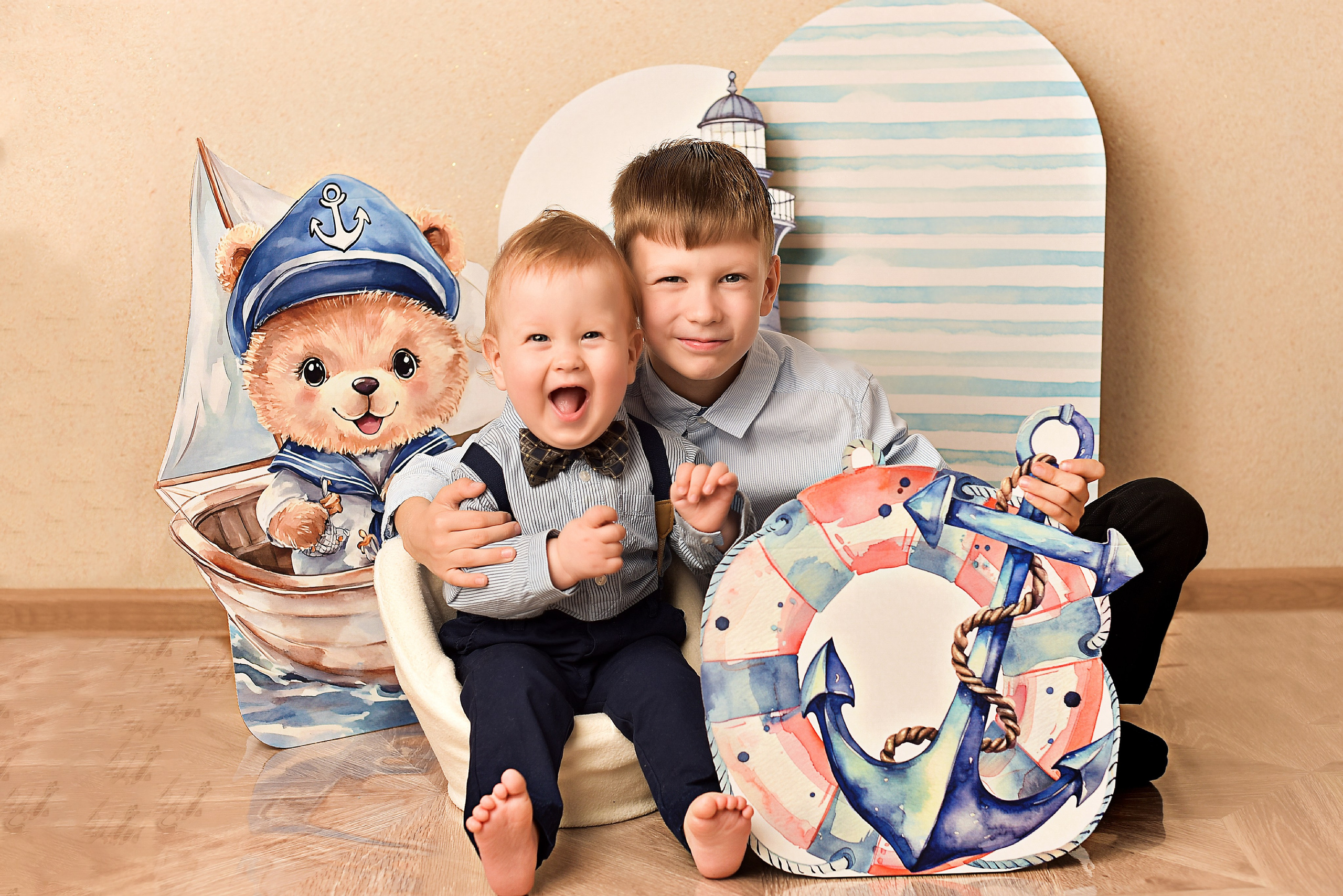 Мальчики. Елена Комиссарова-фотограф новорожденных в г. Иваново