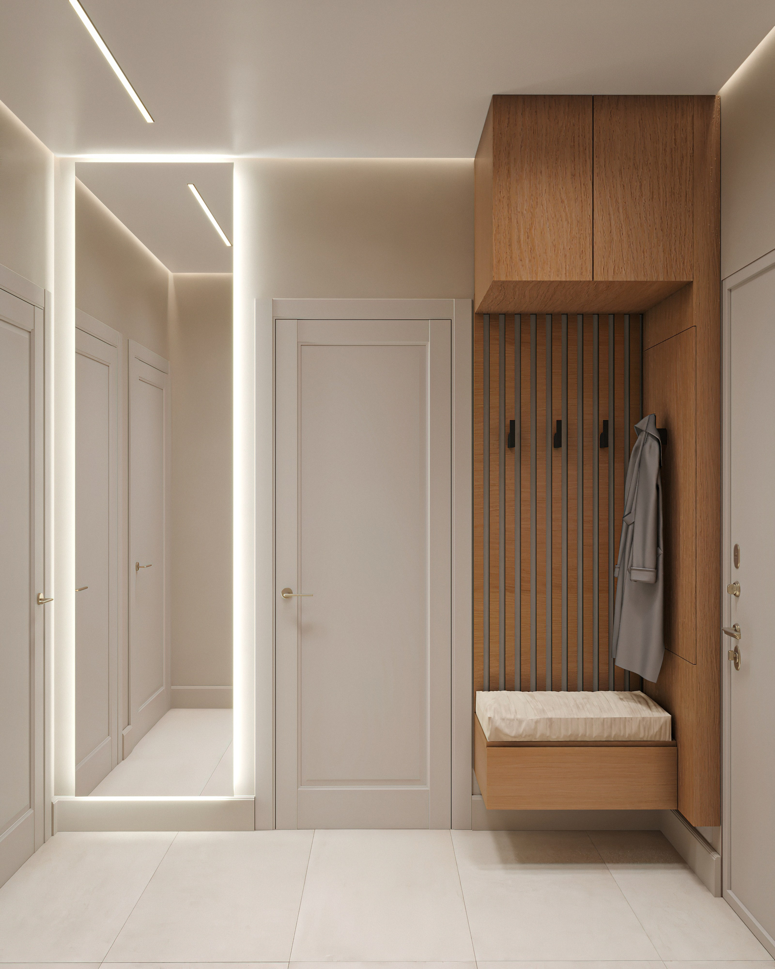 Квартира 44 кв. м. Юлия Григорьева — 3D визуализатор